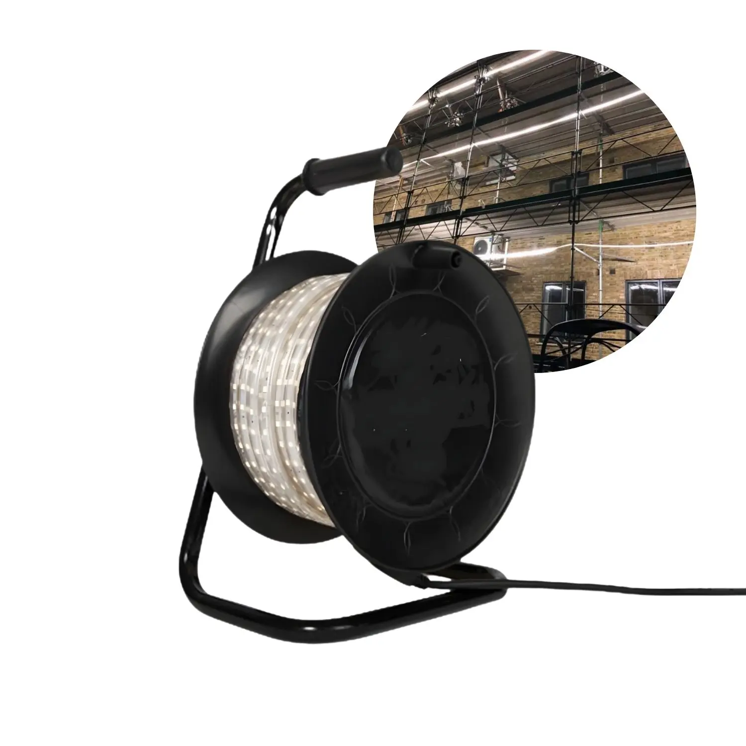 SMD LED Strip Drum 230V | 50m | 4000K | 450lm/m | 5W/m | IP67 | BUDGET