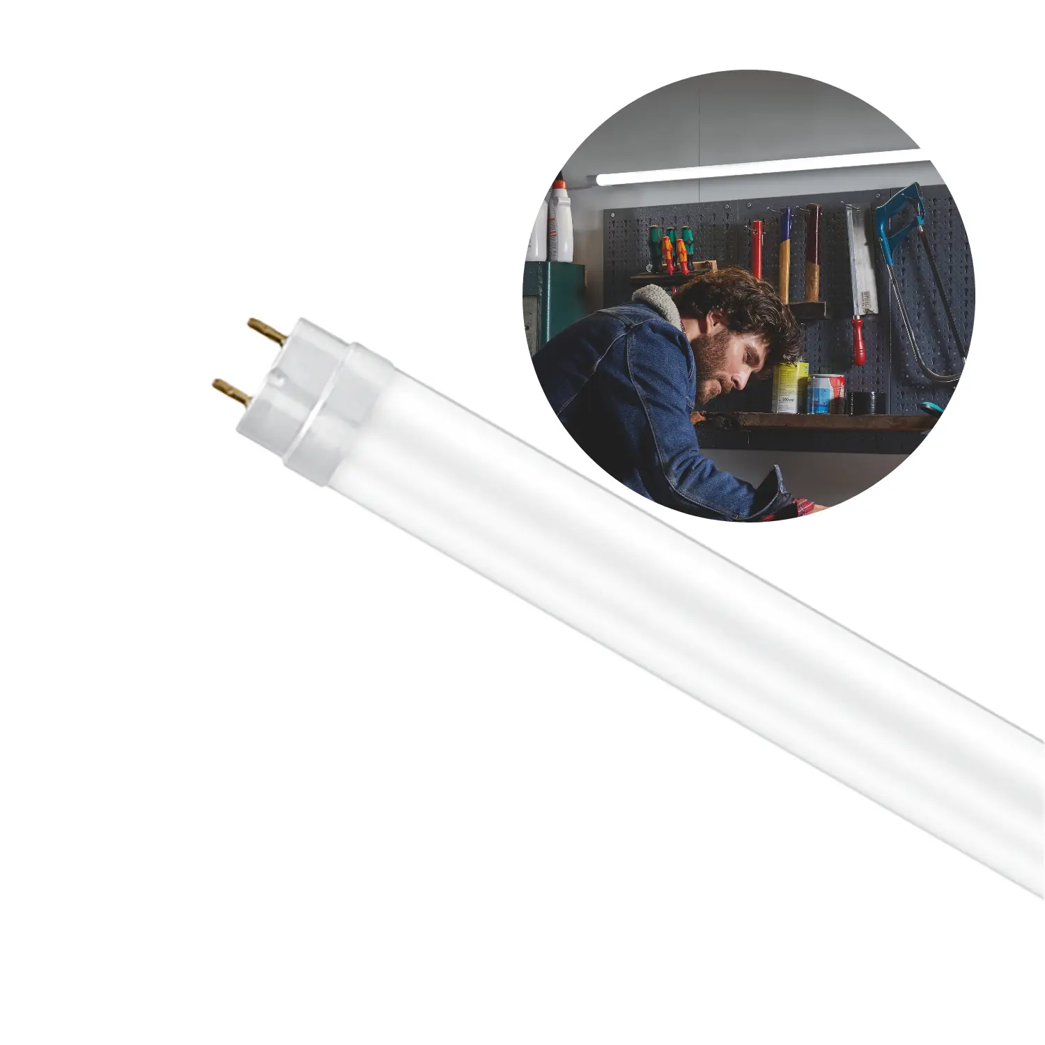 OSRAM Smart LED-Leuchtstoffröhre | 120 cm | T8 | CCT | 2300 lm | 18 W | SMART+