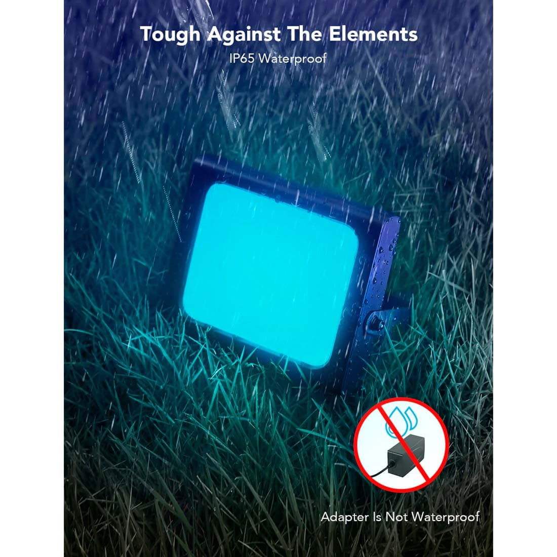 Govee LED Smart Flood Lights IP66 RGBIC+CCT