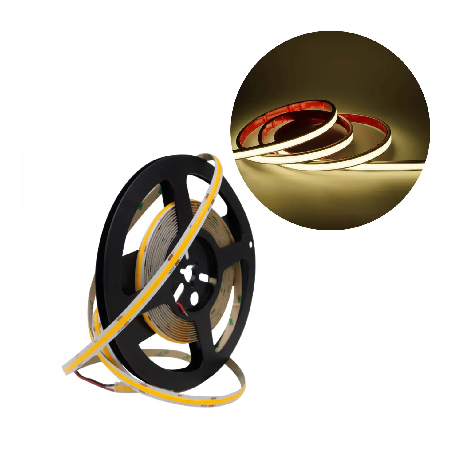 COB LED Strip 24V | 8mm | 5M | 4000K | 1440lm | 12W/m | IP20 | Dimbar