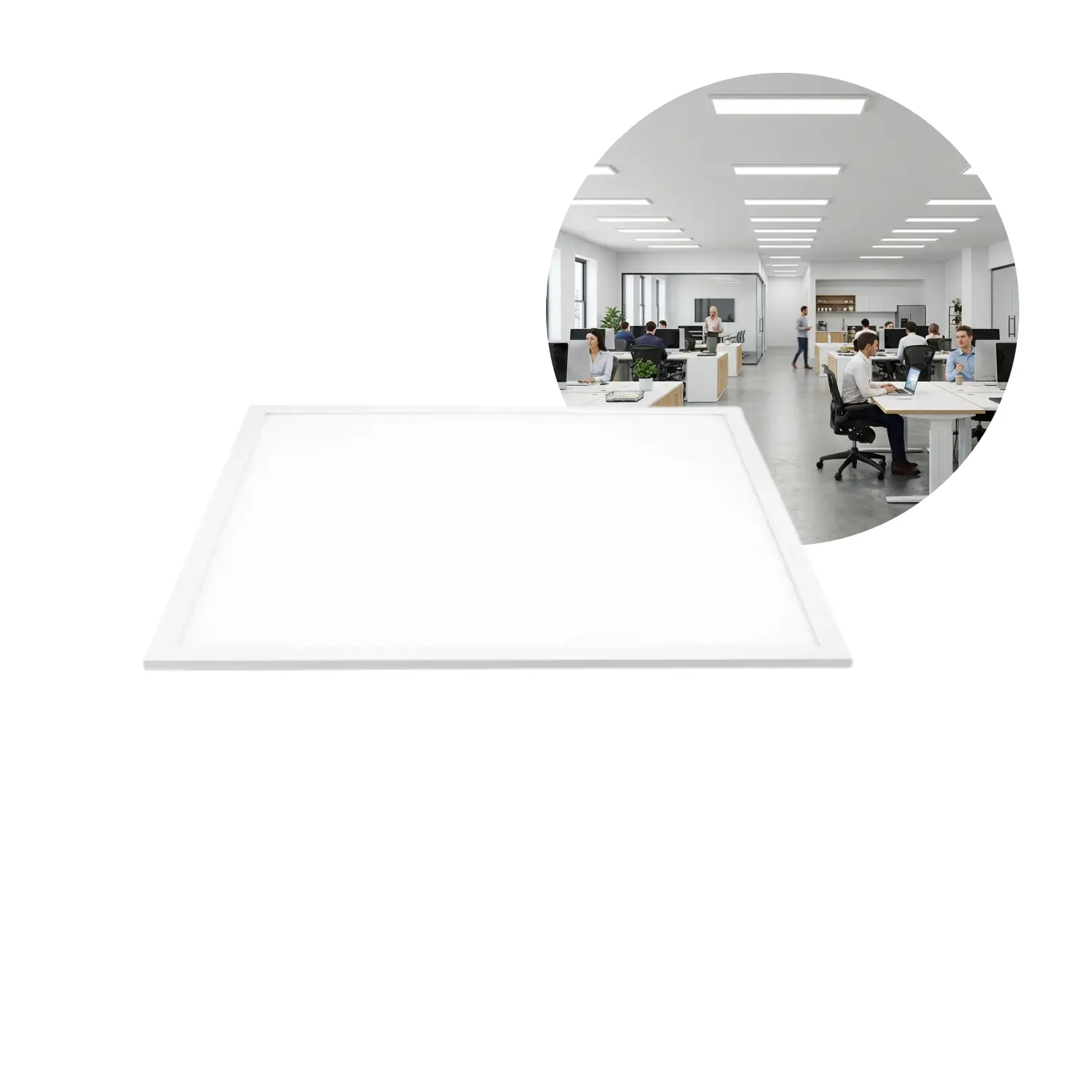 LED-panel 60x60 | 6500K | 4500lm | 25W | Edge-lit panel