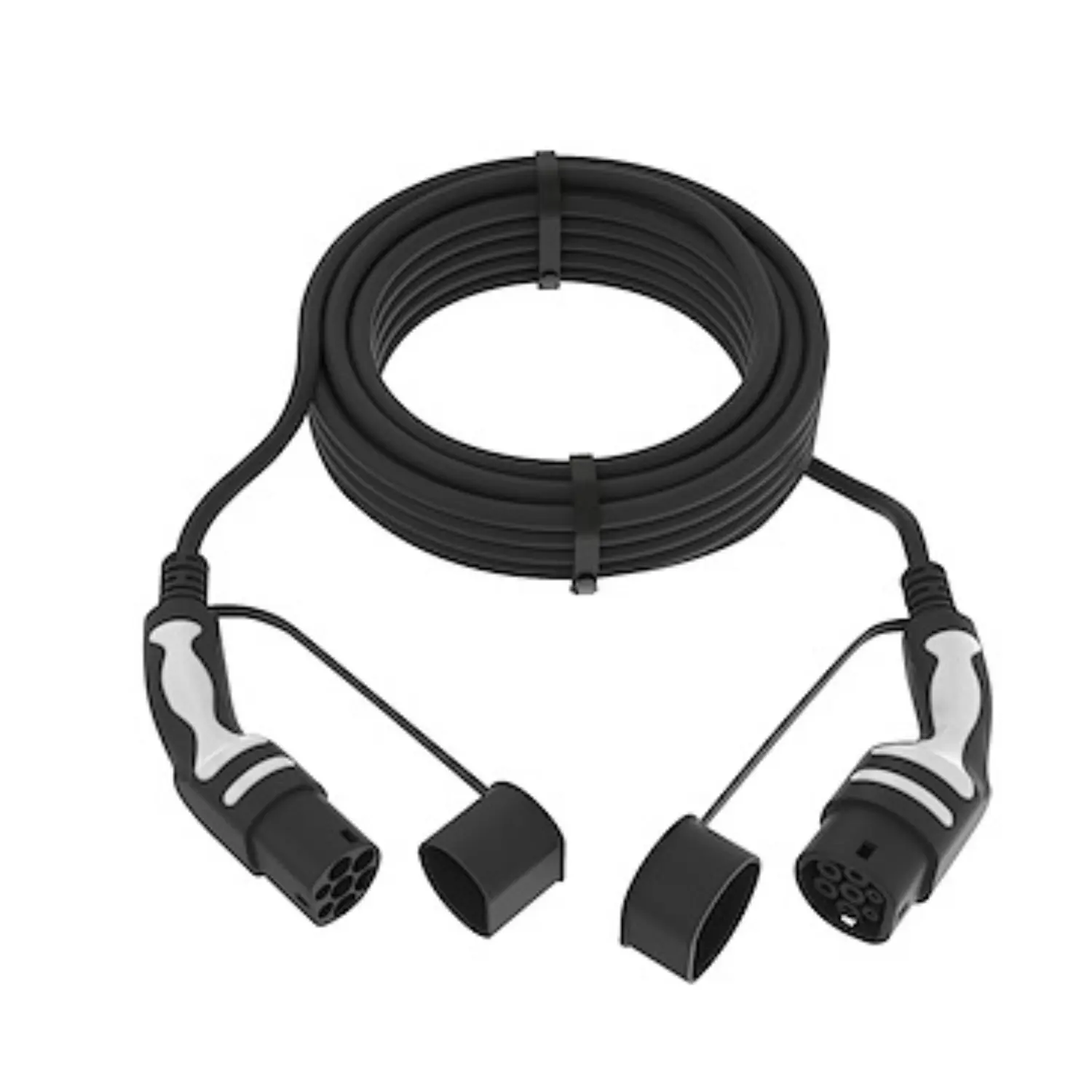 Laddkabel typ 2 för elbil | 14 kW | 10 meter | Svart