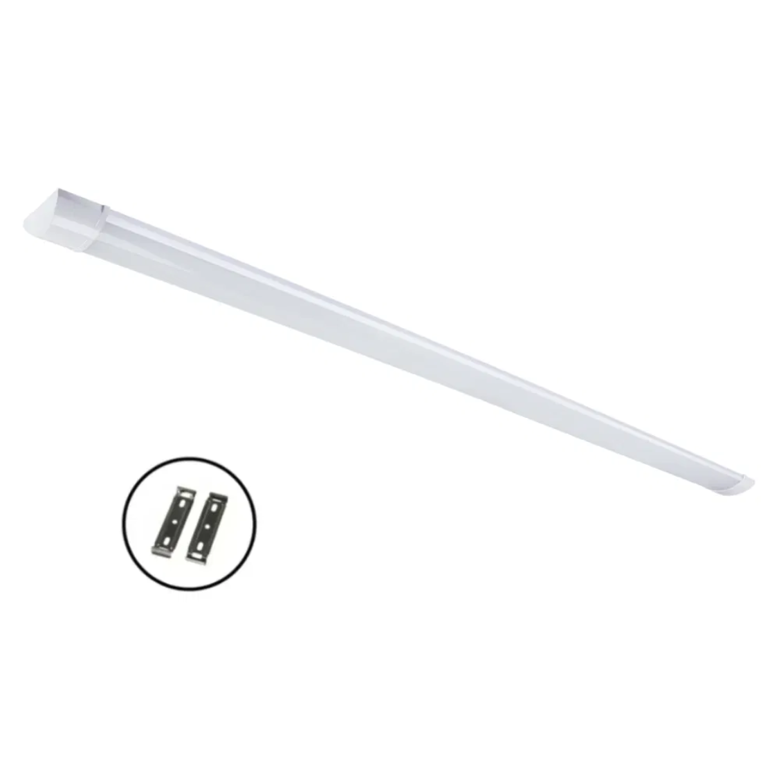 Fladt LED armatur | 120cm | CCT | 25/30/40W | LOTOS | Hvid Fladt LED armatur | 120cm | CCT | 25/30/40W | LOTOS | Hvid