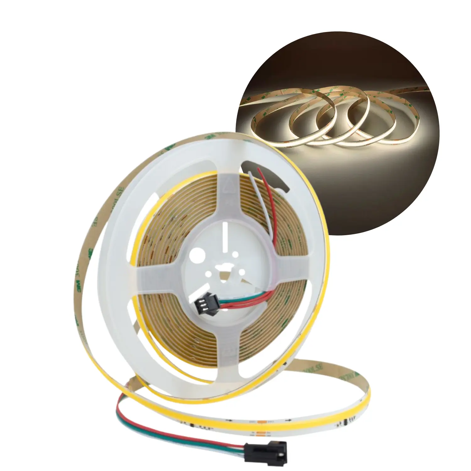 Digital COB LED Strip 24V | 5m | 10mm | 4000K | 1170lm/m | 13W/m | IP20