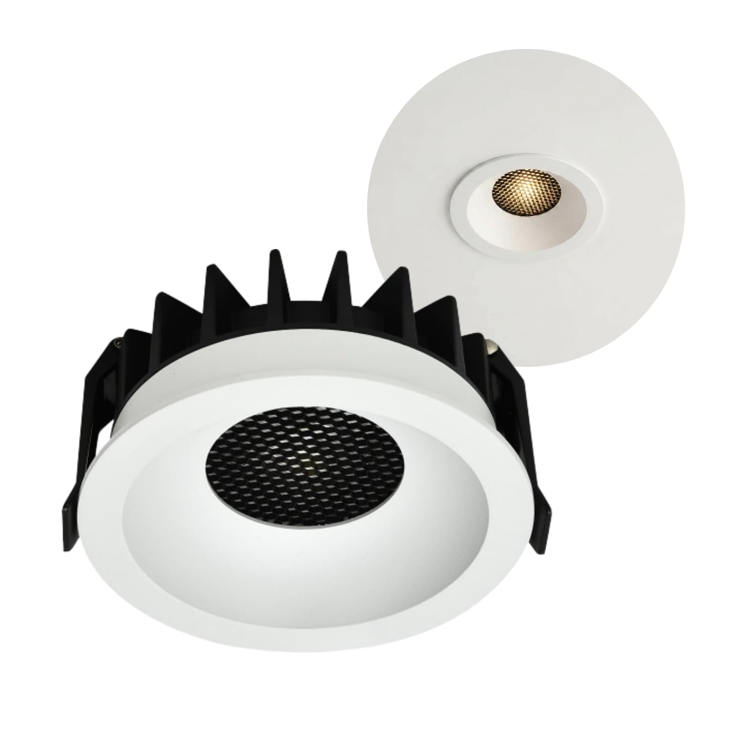 LED Lavprofil Indbygningsspot | CCT | 1000lm | 10W | BRIDGELUX | Hvid