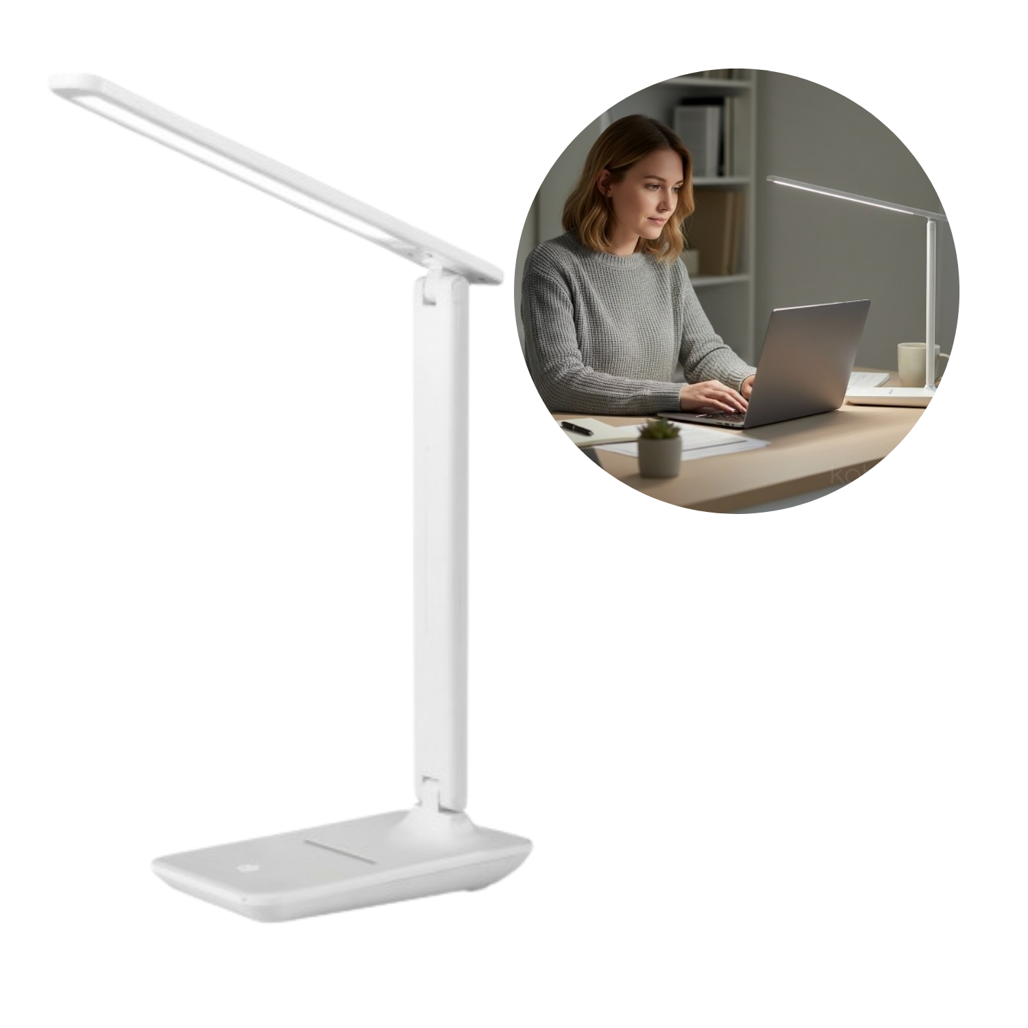 Bureaulamp | 3CCT | 460 lm | 7 W | NOBLITE N | Wit