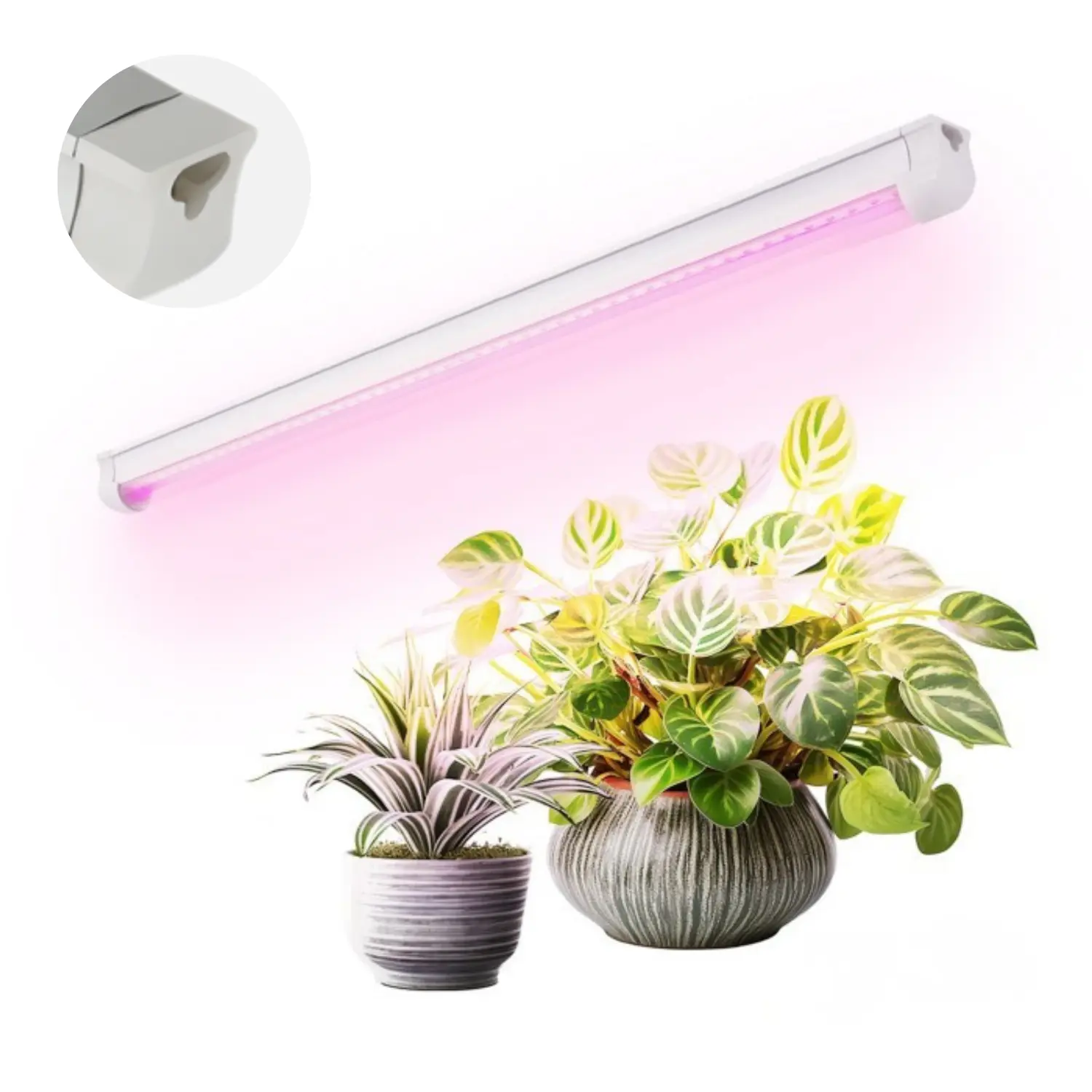 Groeilicht Lamp | 593mm | 14 PPF | 9W | GROWLY | Wit