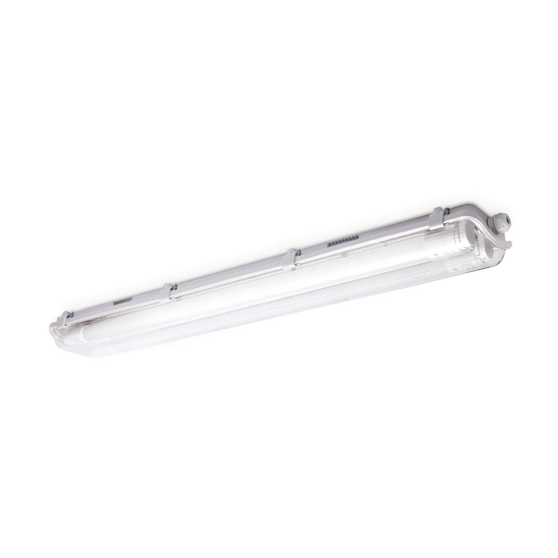 LED Armatur 60cm | Lysstofrør Armatur | 2x9W | 1800lm | 4000K LED Armatur 60cm | Lysstofrør Armatur | 2x9W | 1800lm | 4000K
