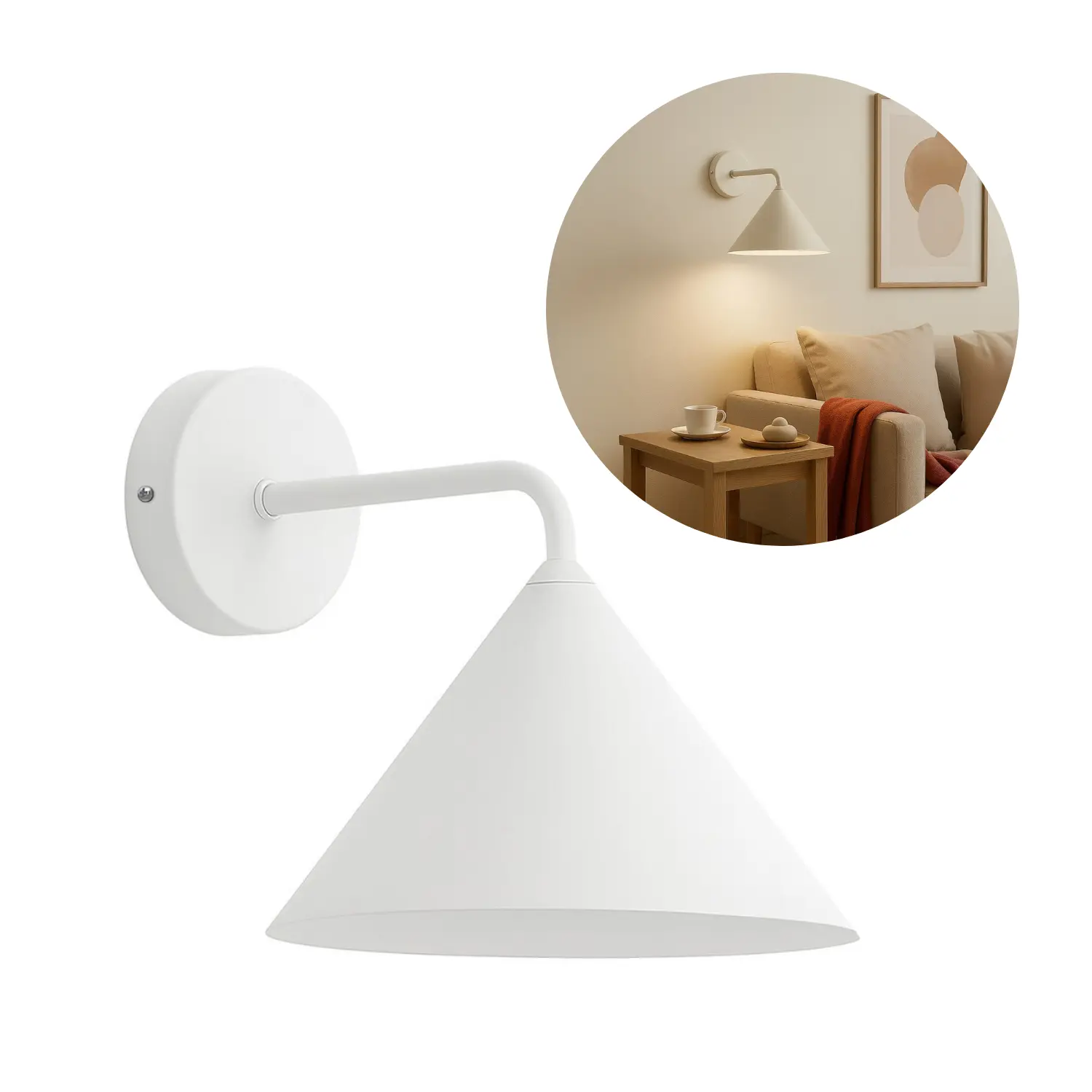 Indendørs Væglampe | 1x GX53 | IP20 | CAPITAL | Hvid