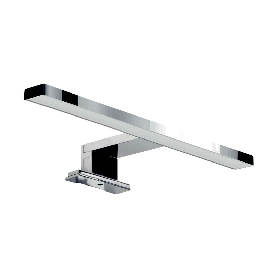 Badeværelsesbelysning | Spejlarmatur | Krom farve | Glas | LED | 30 cm | 5W | 330 lm | IP44 | 4000K (03748)