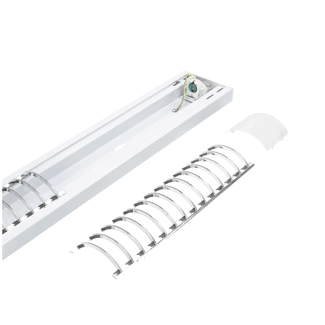 LED Lysstofrør Armatur | T8 Rør | 1x120cm | ZEBRA LED Lysstofrør Armatur | T8 Rør | 1x120cm | ZEBRA