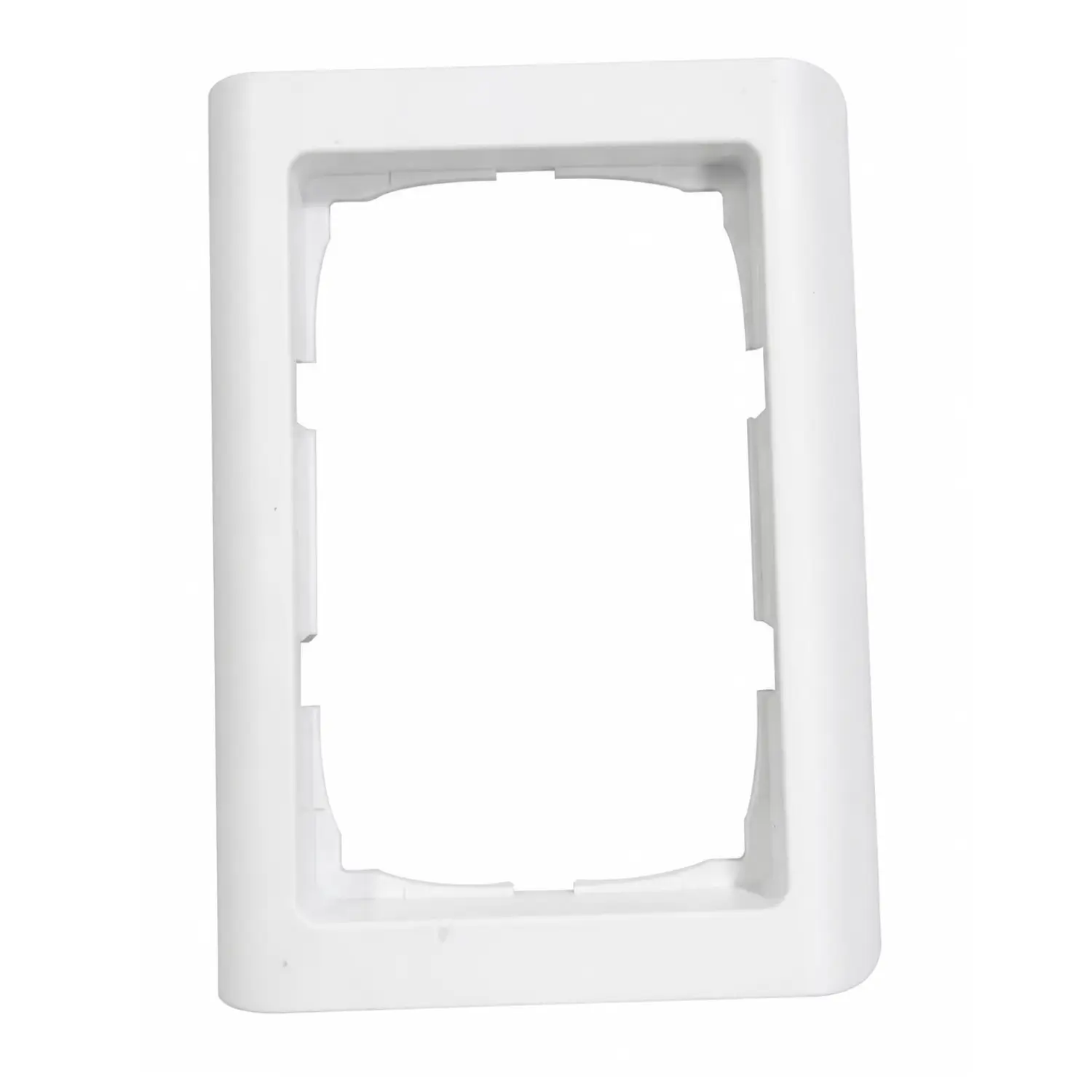 Fuga Rahmen 64 Plus | 1½ Modul | Weiß