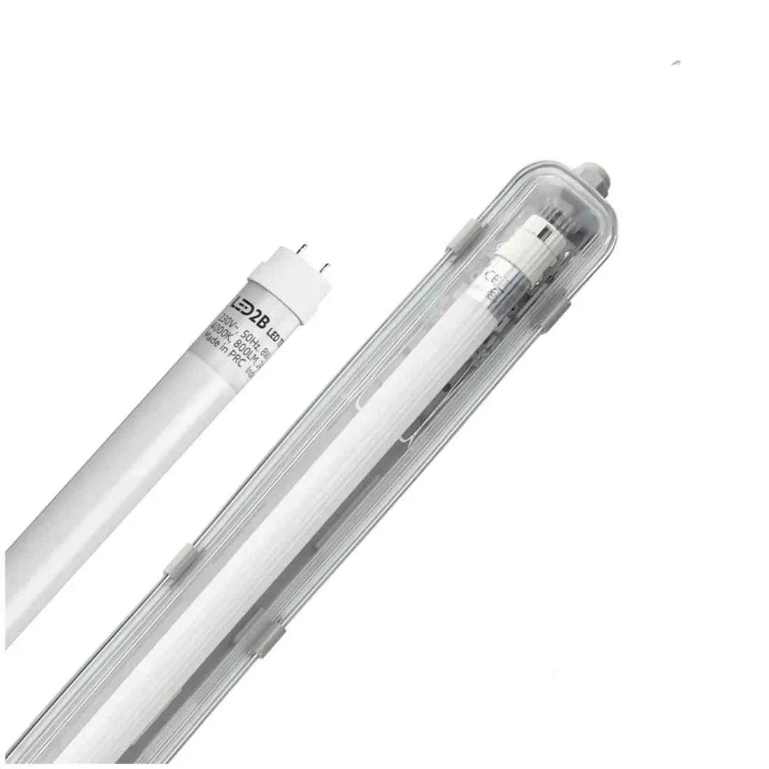 LED Armatur inkl. 18w LED rør | 12 stk. Pakke | 120cm | 4000K LED Armatur inkl. 18w LED rør | 12 stk. Pakke | 120cm | 4000K
