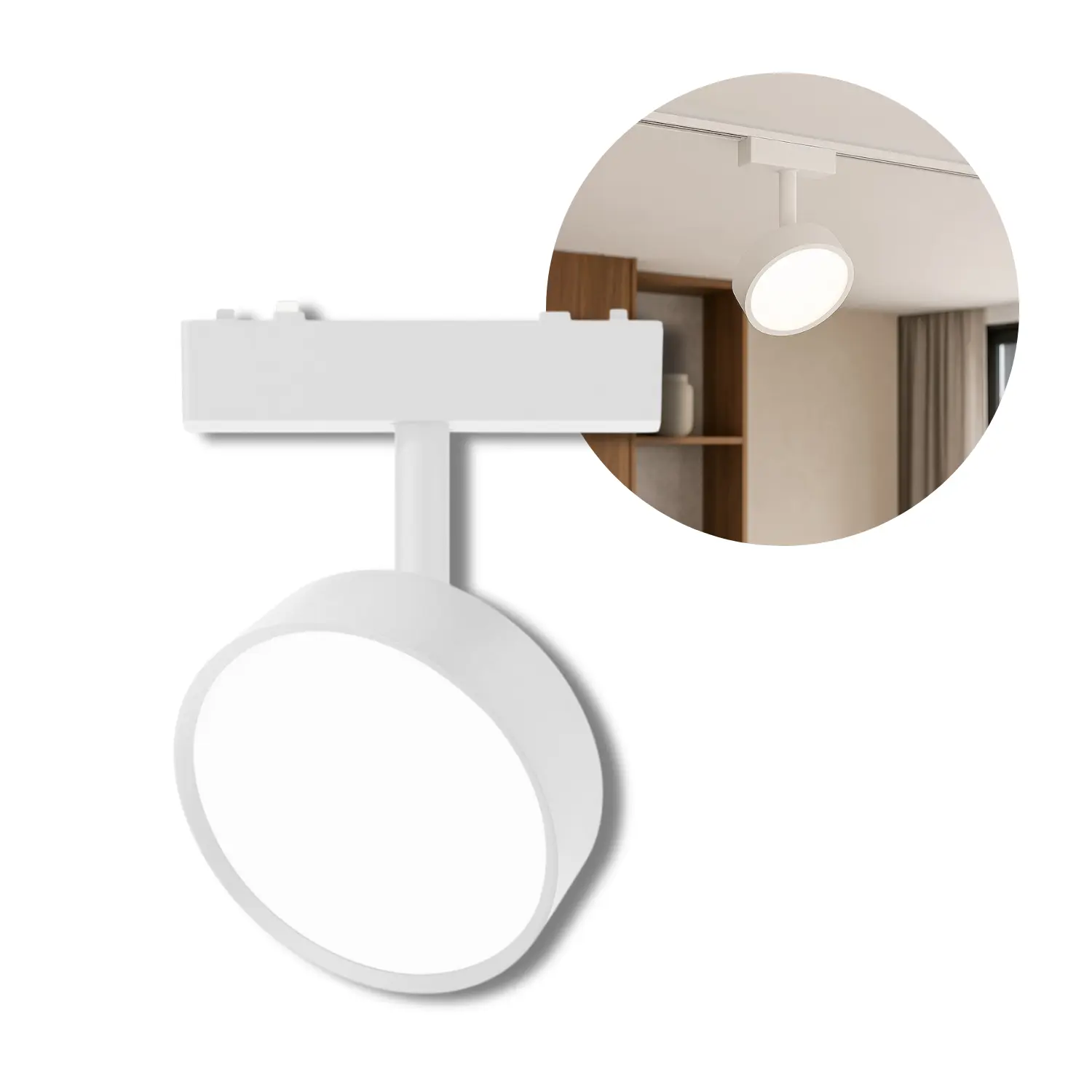 Spotlamp voor SlimTrack Track systeem | 24V | CCT | 920lm | 9W | Wit