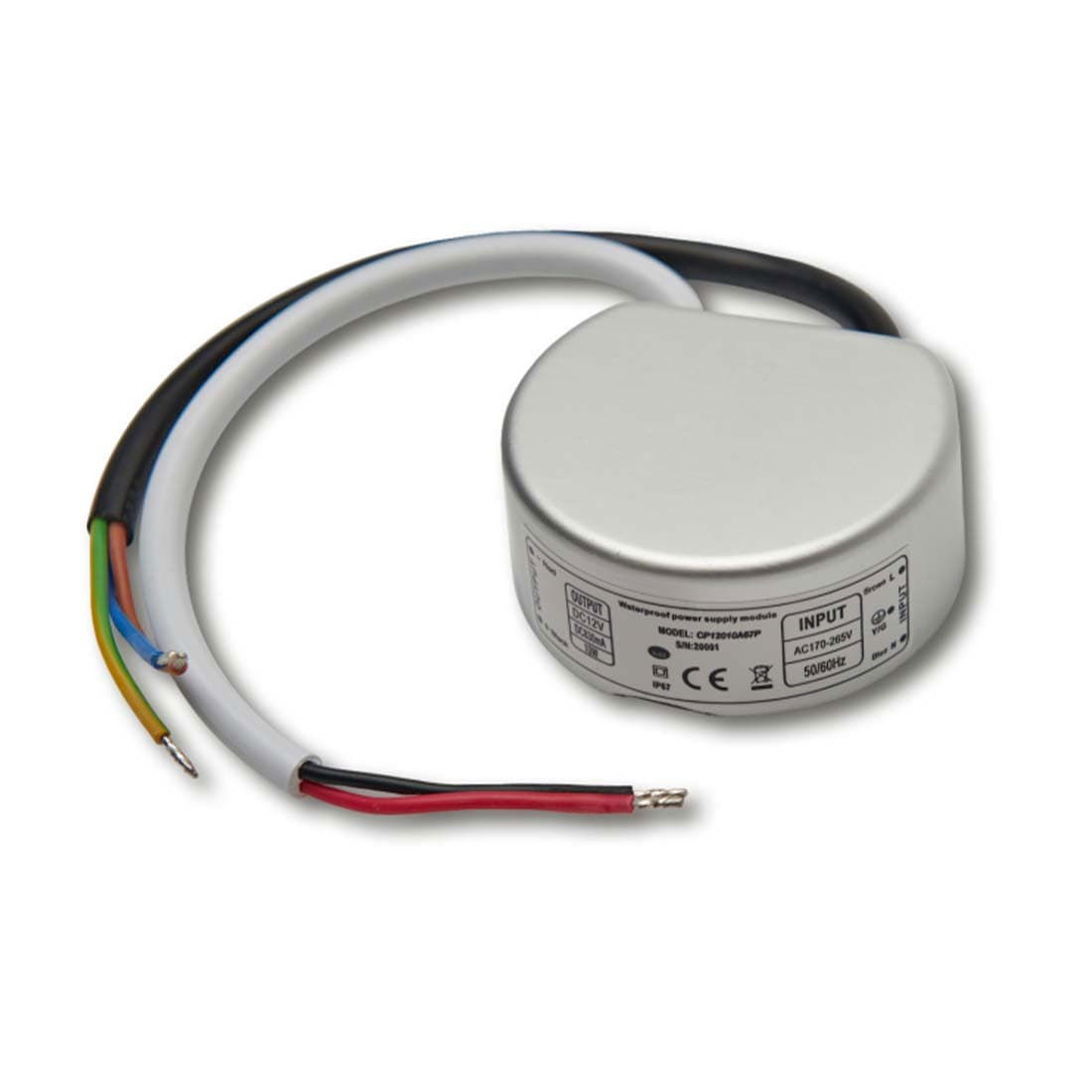 Driver LED 12W 12V DC 1A Trasformatore Di Potenza Lampada LED - Foto 7