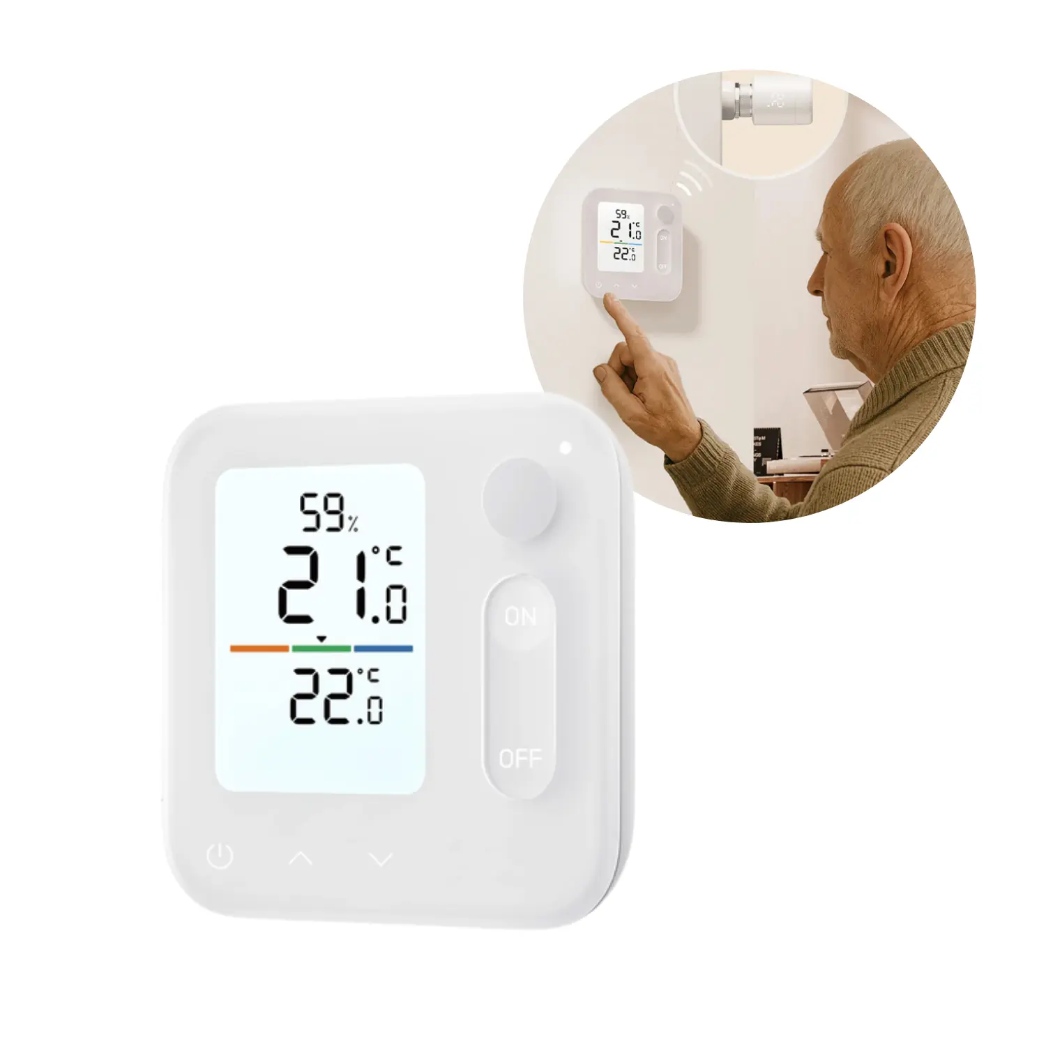 SwitchBot Termometer | SwitchBot panel til klimaanlæg
