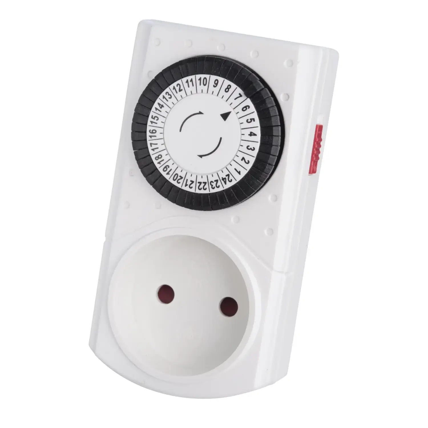 Timer Mini – mekanisk dygnsklocka | IP20 | 3680 W | Vit
