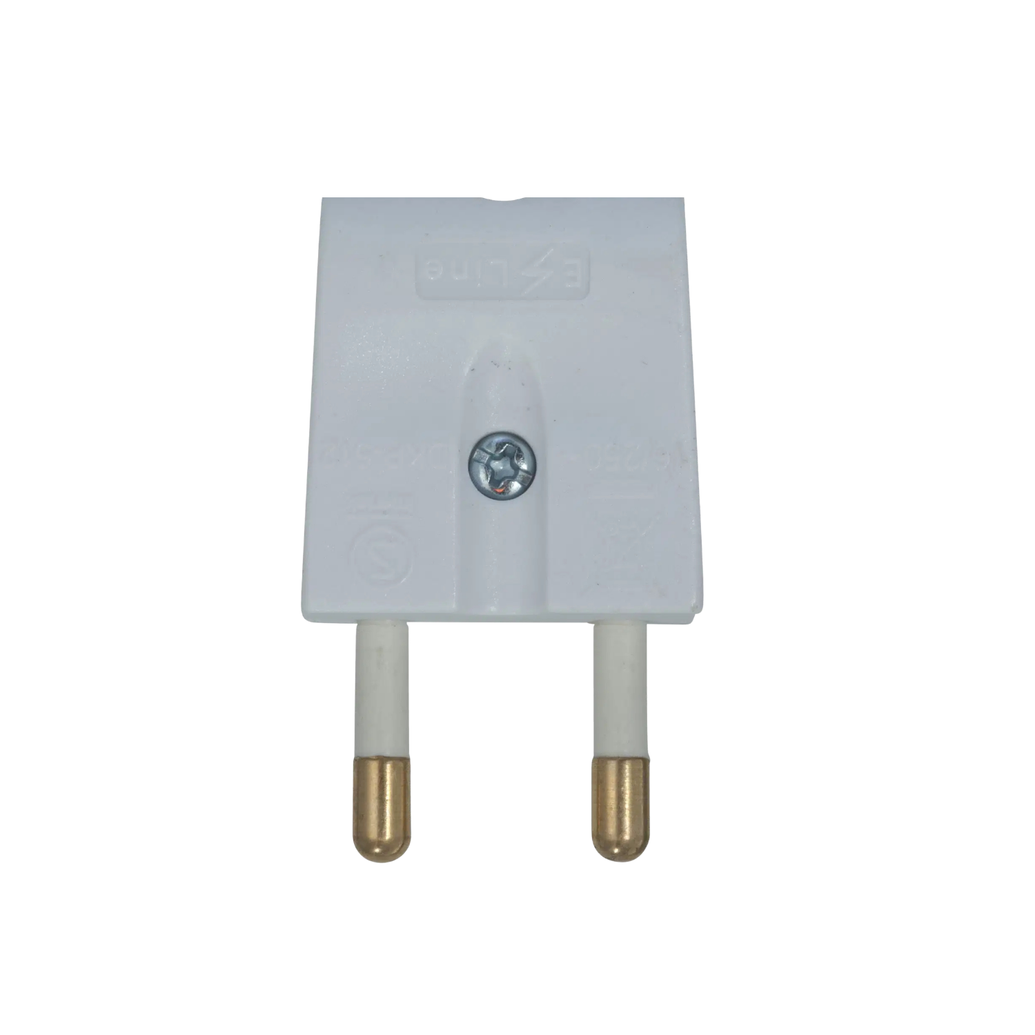 Stikprop | 230V | 16A | 3680W | E-Line Stikprop Flad Uden Jord | Hvid
