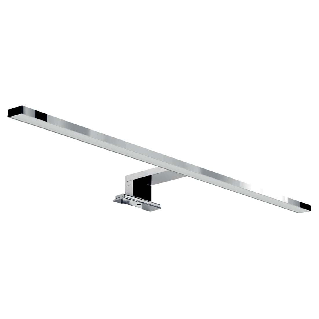 Badeværelsesbelysning - Spejlarmatur - Krom farve - Glas - LED - 60 cm - 13W - 1430 lm - IP44 - 4100K (03749)