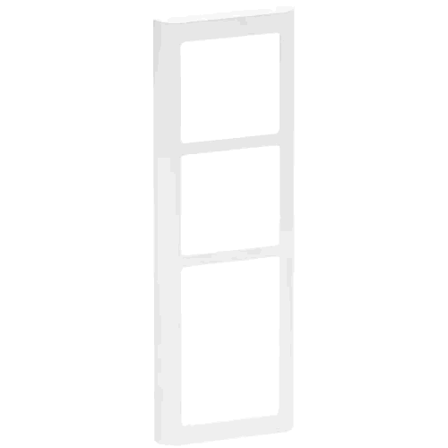 Fuga Designramme 63 Soft | 3.5 Modul | Hvid