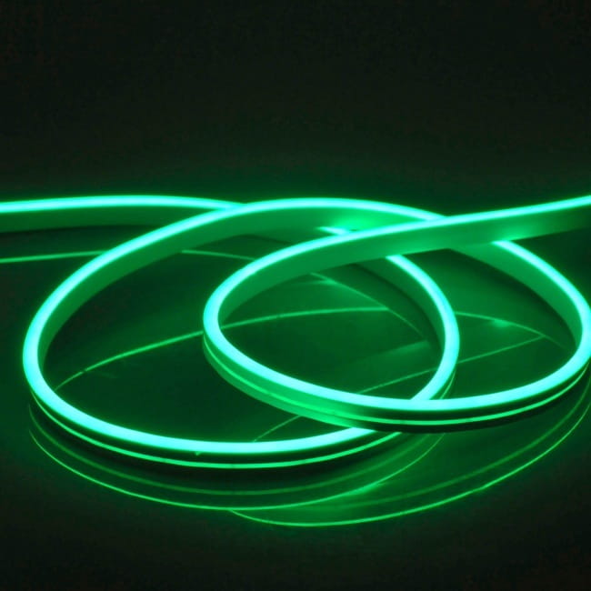 Neon LED strip 24V | 5m | IP65 | Grøn Neon LED strip 24V | 5m | IP65 | Grøn