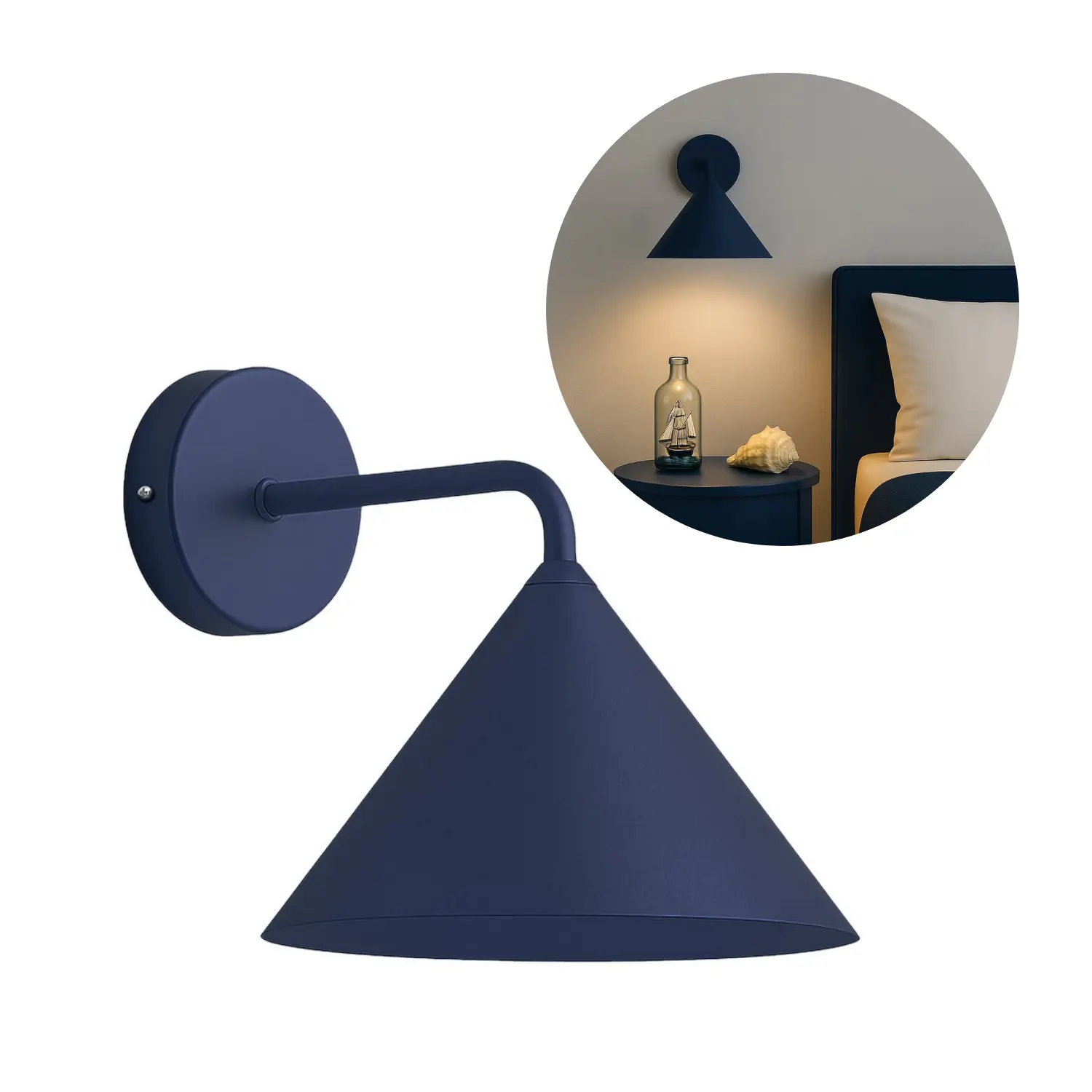 Indendørs Væglampe | 1x GX53 | IP20 | CAPITAL | Blå