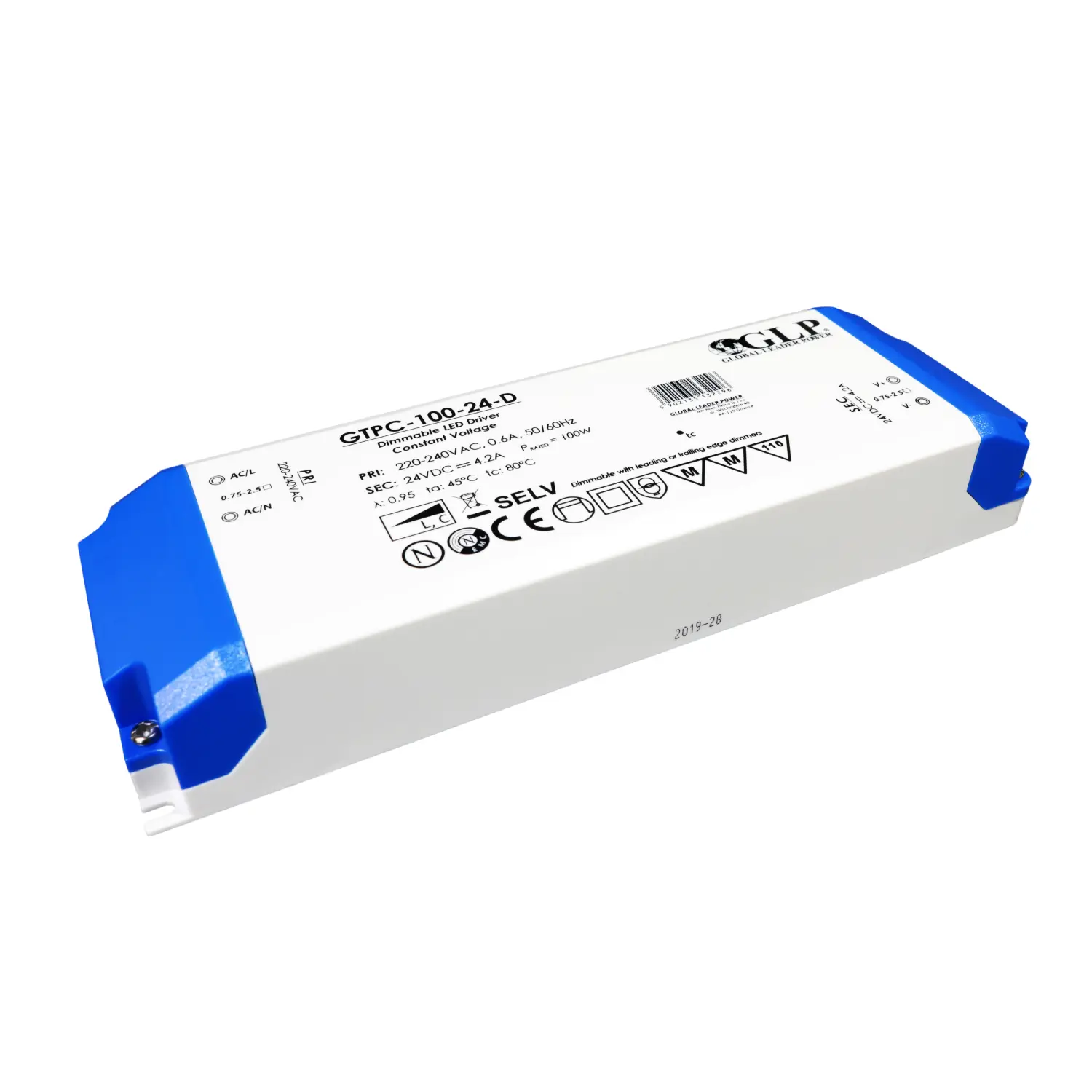 24V LED Driver / transformator | 33-100W | Triac Dmbar | 4.2A