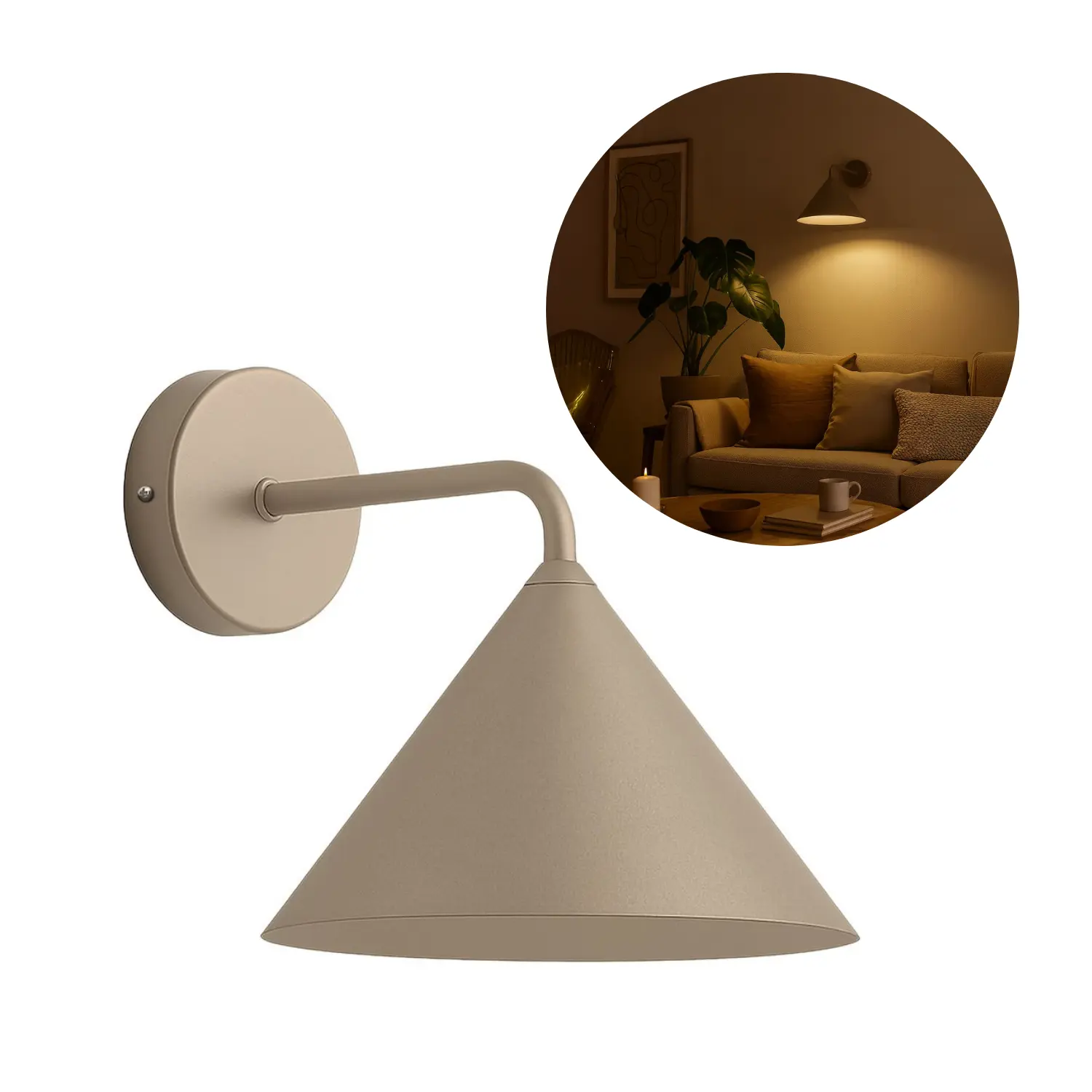 Indendørs Væglampe | 1x GX53 | IP20 | CAPITAL | Kashmir