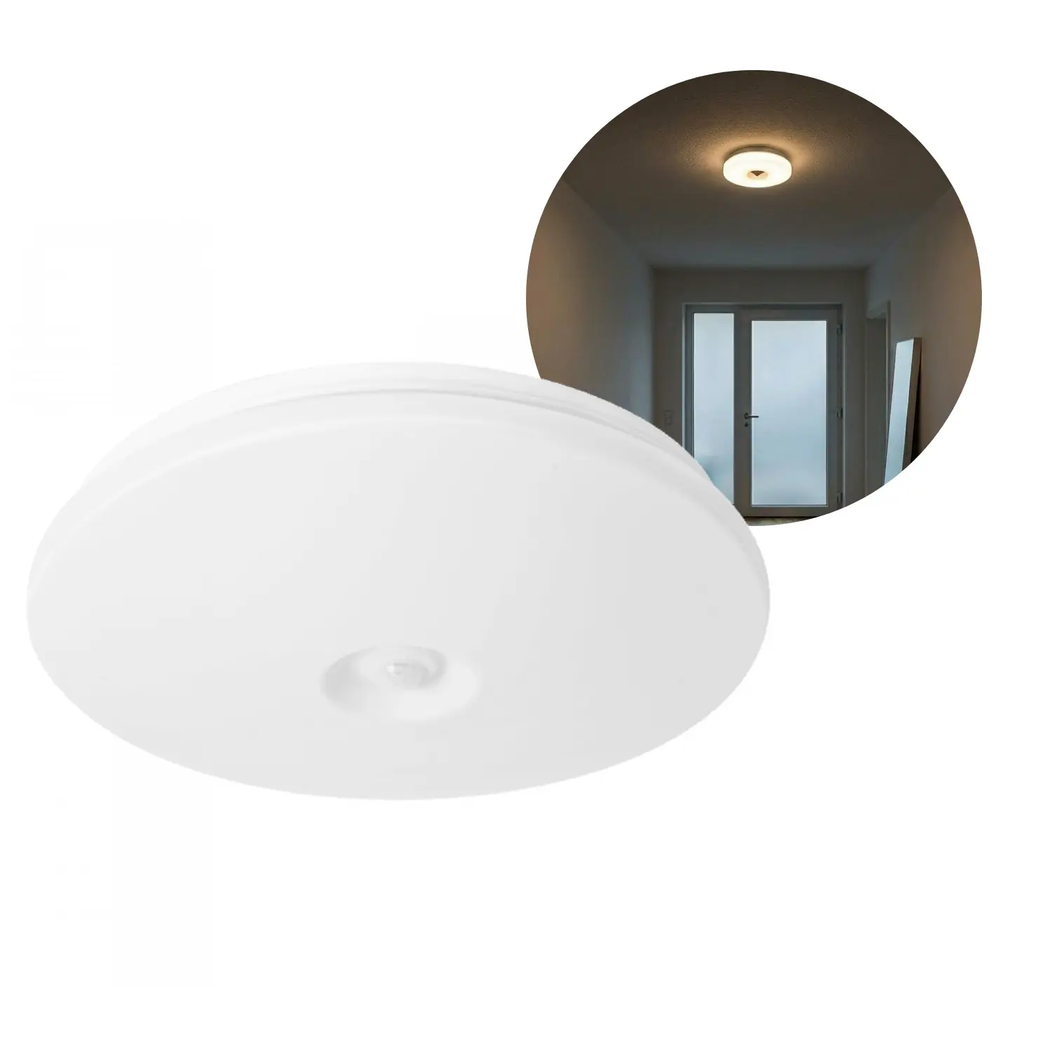 LED Plafondlamp | Ø260mm | 12W | PIR Sensor | 960lm | 4000K