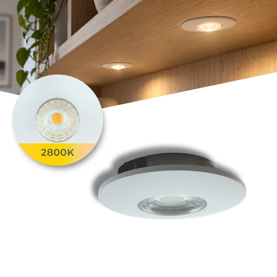 MITO Furniture Spot | LED | Dimbar | 3W | 2800K | Vit