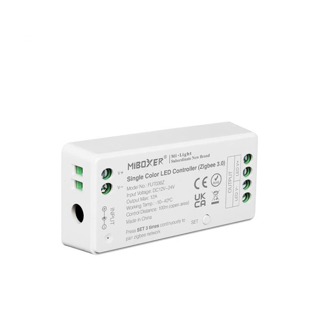 Zigbee Controller Single Color 24v Smart Home Led Controller Fut036z