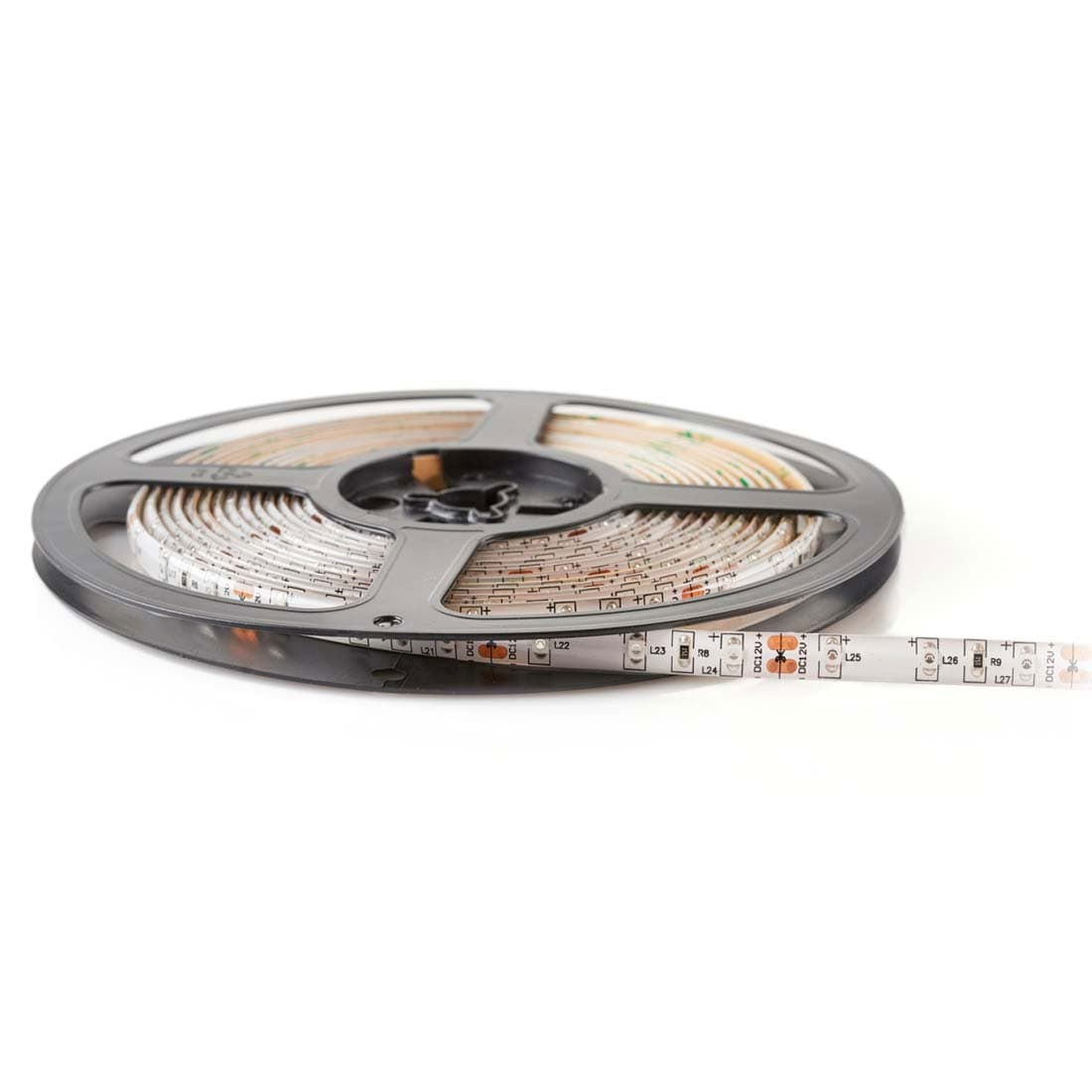 12V LED Strip | 5m | Gul Farve | 8 mm | 300 Dioder | Dæmpbar | IP65 | Udendørs LED List 12V | 5m | Gul färg | 8 mm | 300 dioder | Dimbar | IP65 | Utomhus