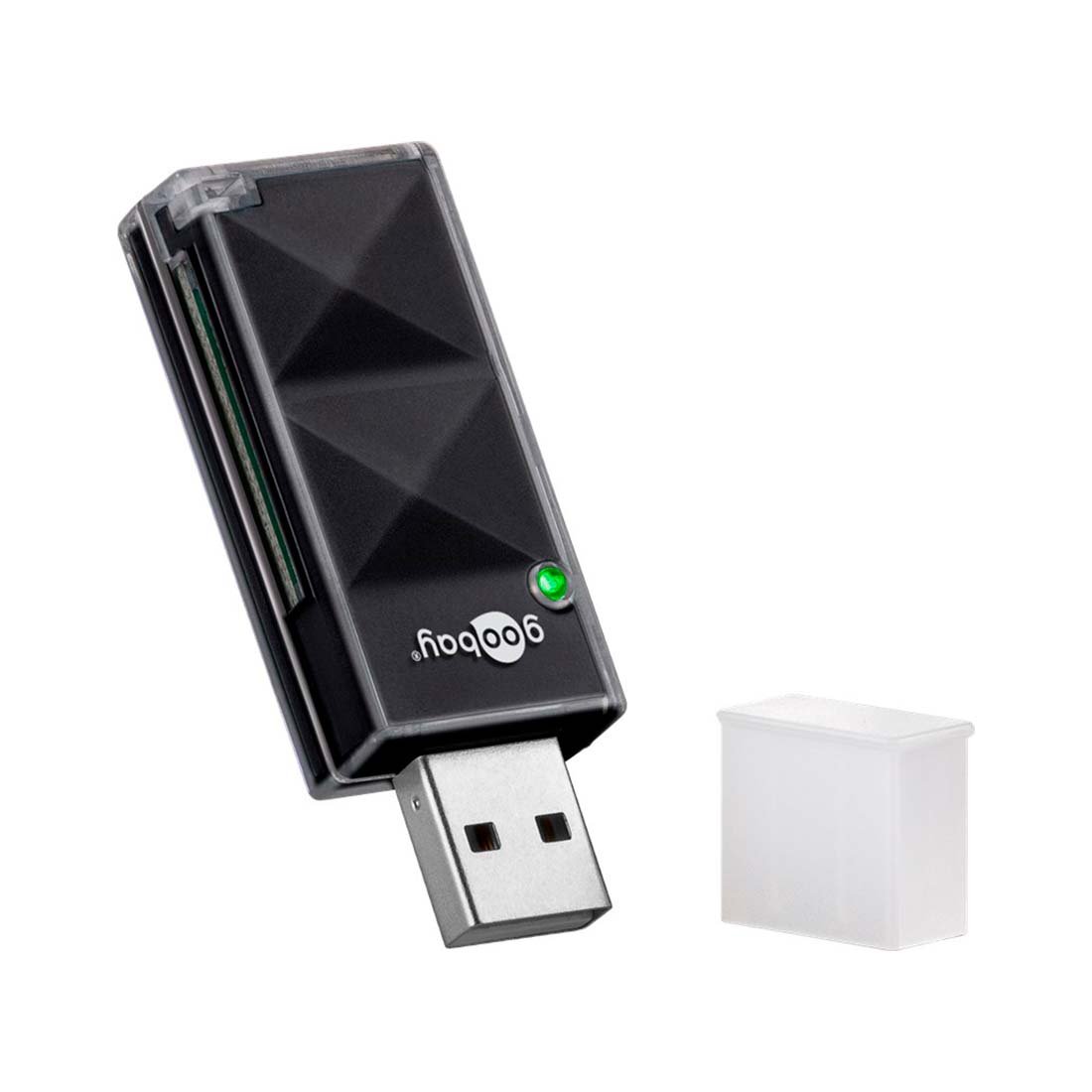 Kortlæser USB 2.0 - SD - Micro SD - SDHC - SDXC