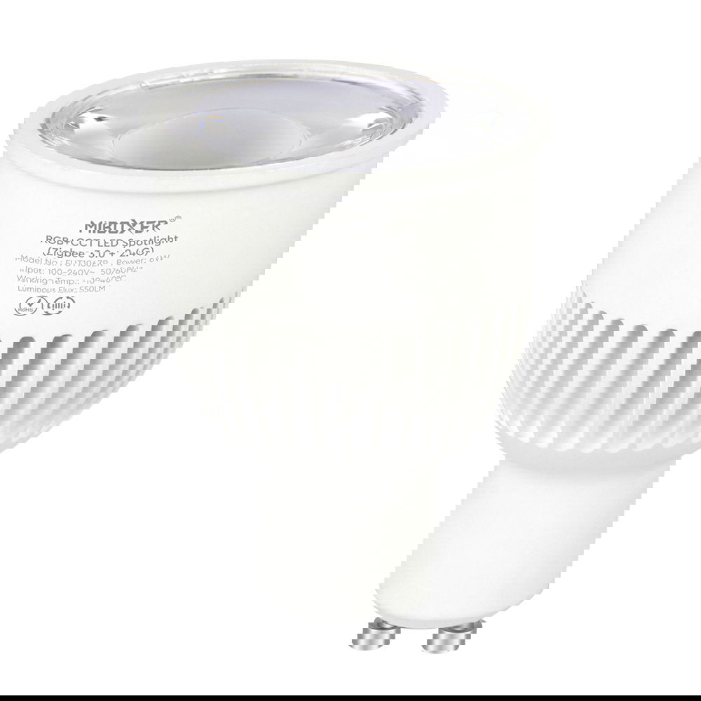 Gu10 Led 6w Rgb+cct Zigbee 3 0 + 2 4g Hue Kompatibel Fut106zr