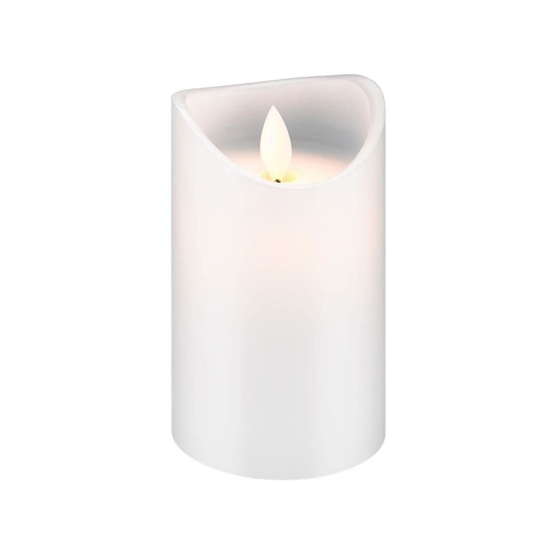 Led Stearinlys 5x12 Bevægelig Flamme
