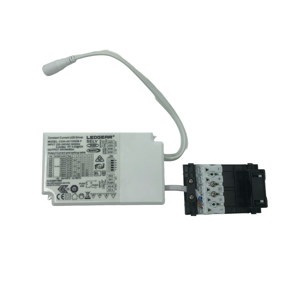 Dæmpbar LED Panel Driver | 0-10V | MAX. 50W