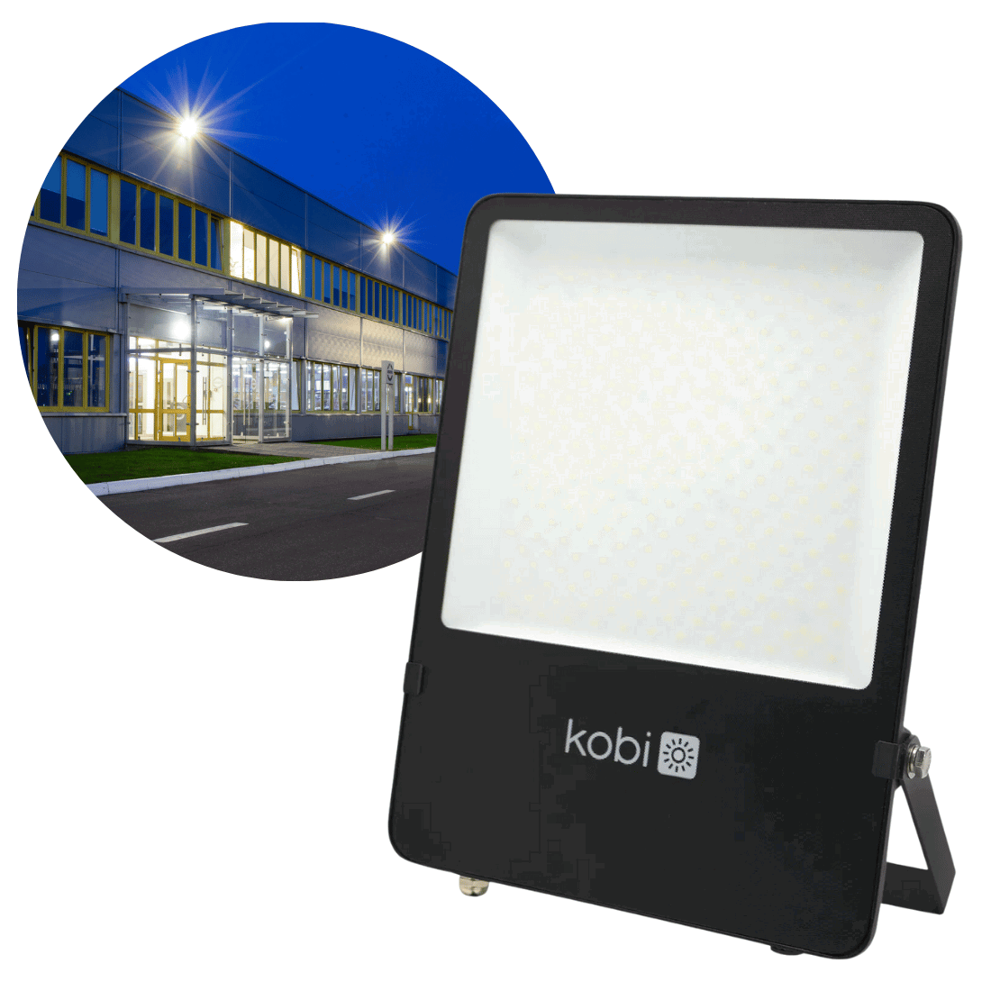 LED Strålkastare | 4000K | 26000lm | 200W | IP65 | SEUL | Svart