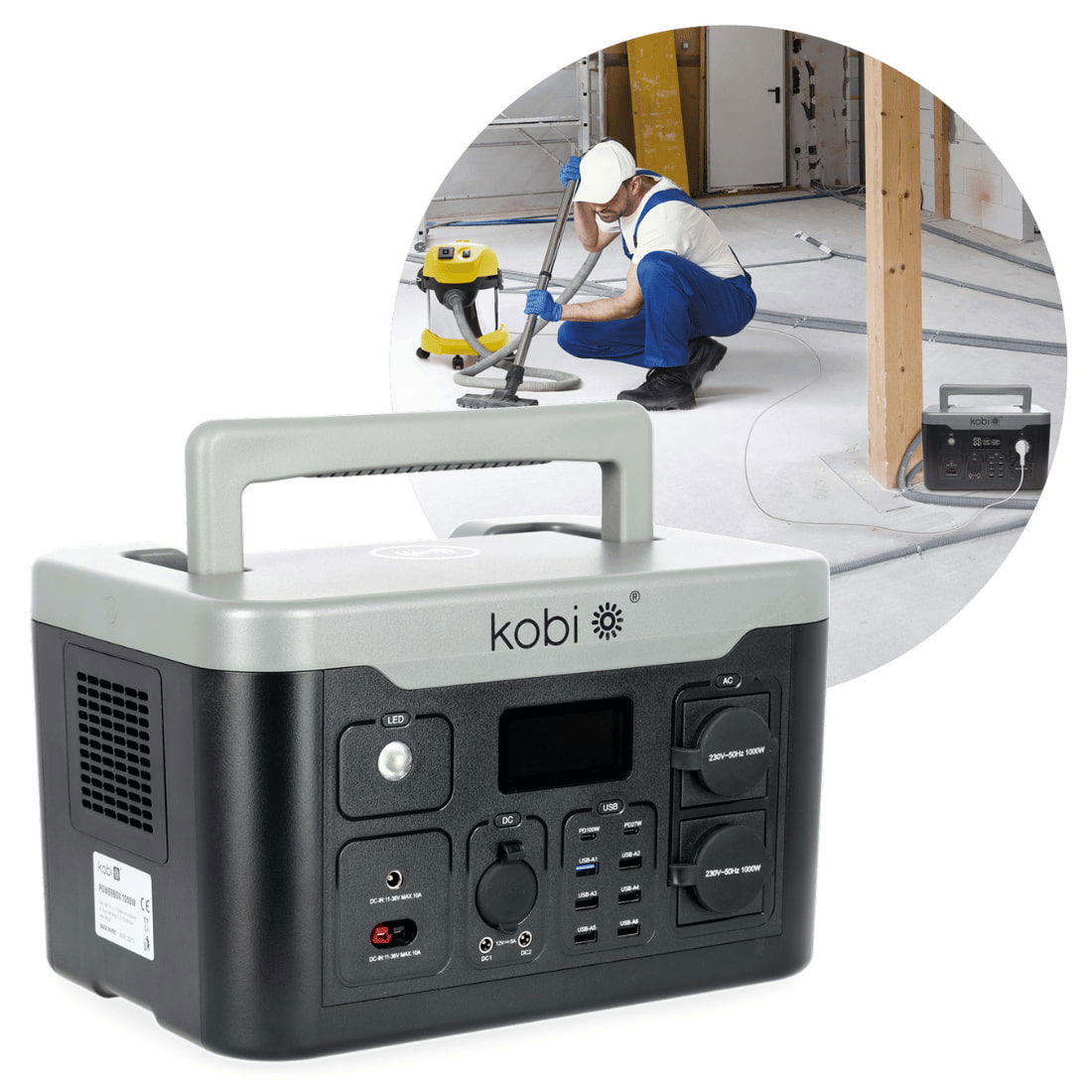 Power Station 230v Powerbank 1800w 1314wh