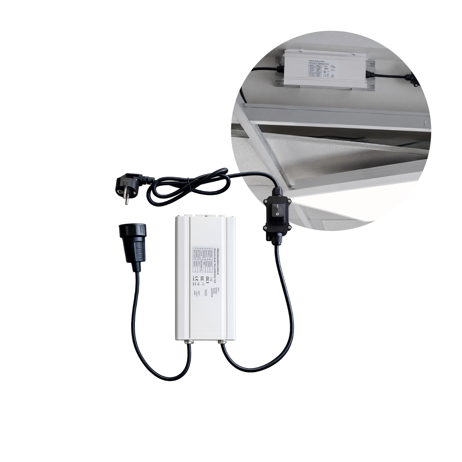 Noodstroommodule voor LED | 60 W | 60 min | IP65