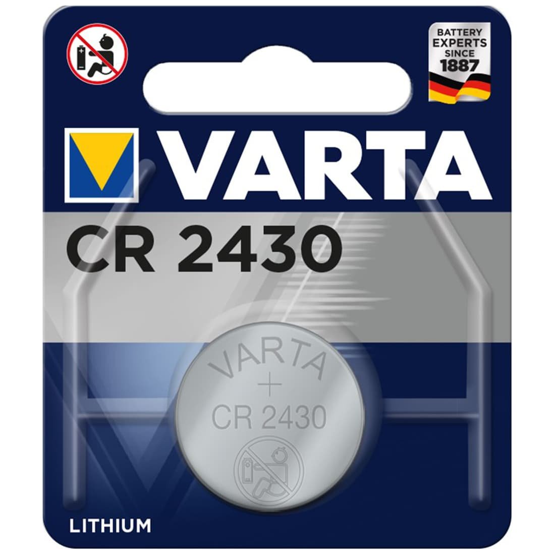 CR2430 - Knapcelle Batteri - Varta - 1 stk (48061)