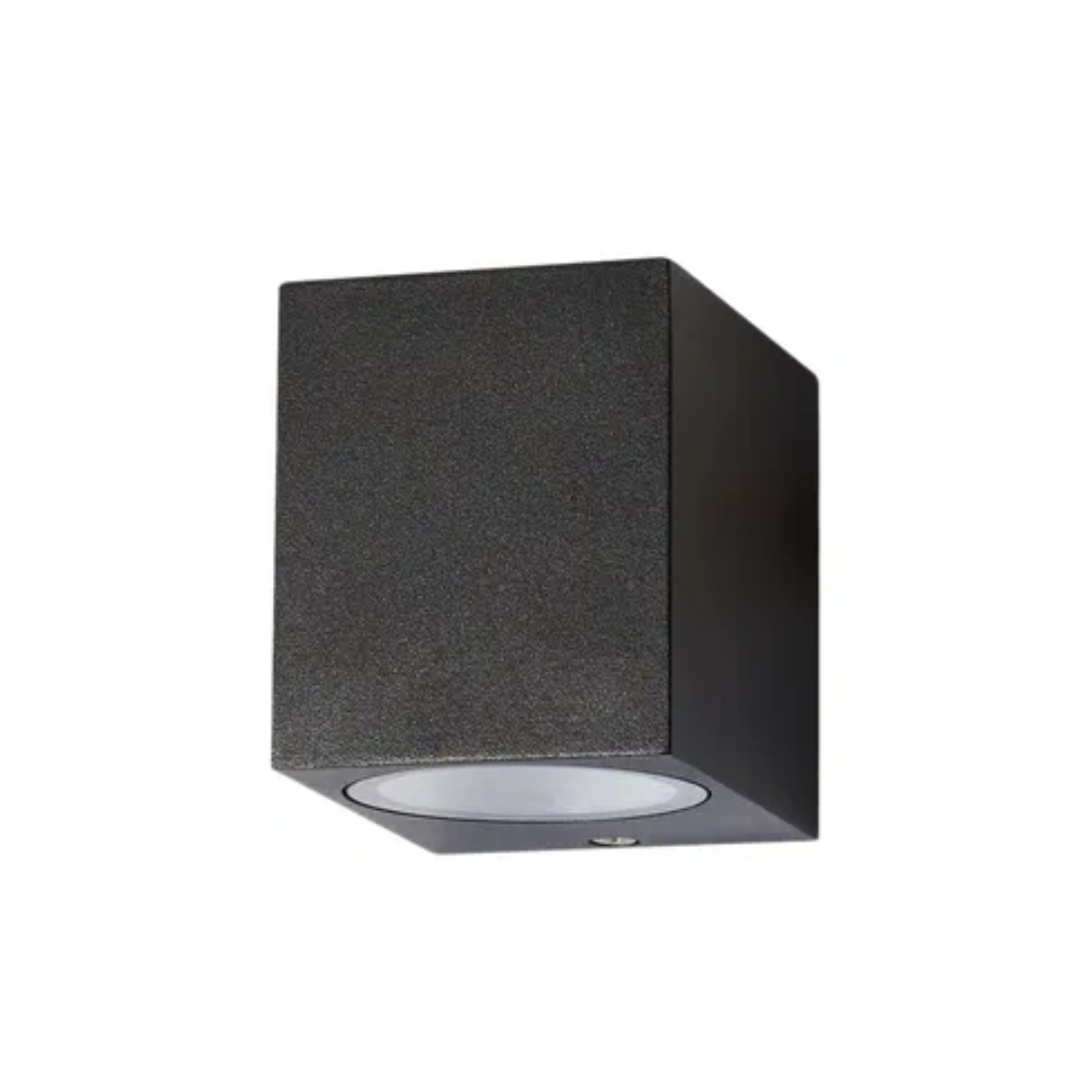 Außenwandleuchte | Schwarz | Quadratisch | 1xGU10 | IP44