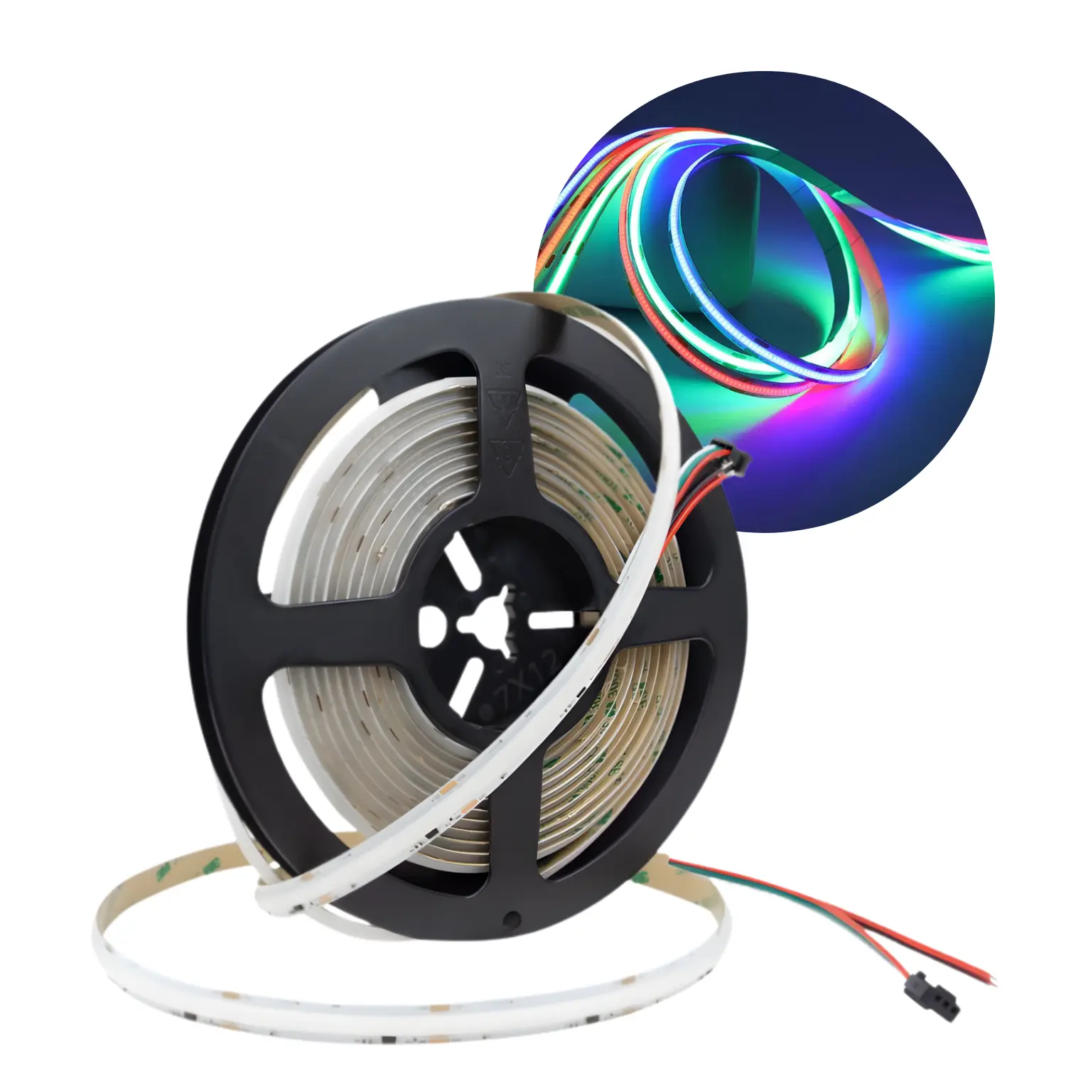 Digital COB LED Strip 12V | 5m | 10mm | RGBW | 16W/m | IP20