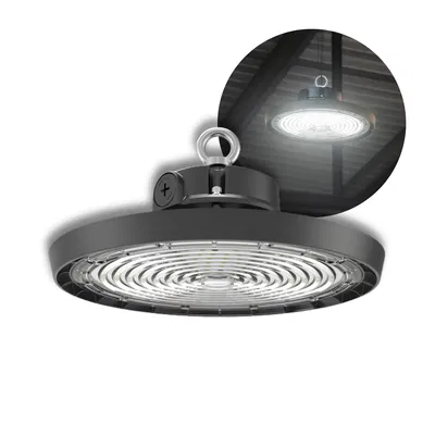 UFO LED High Bay met Wattage-Instelling