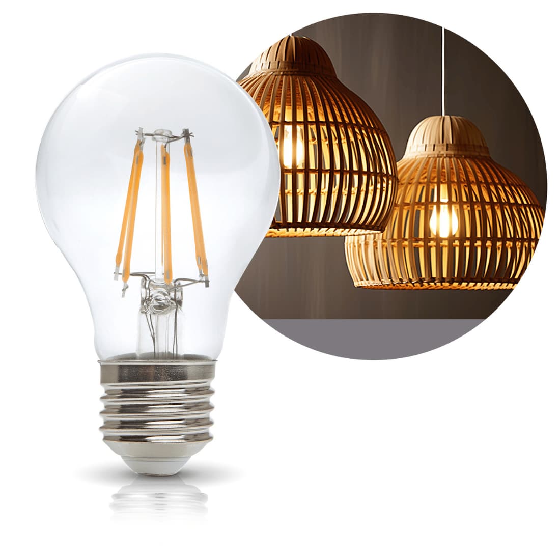 E27 LED-Glühbirne - Glühfaden - 11.5w - 3000K