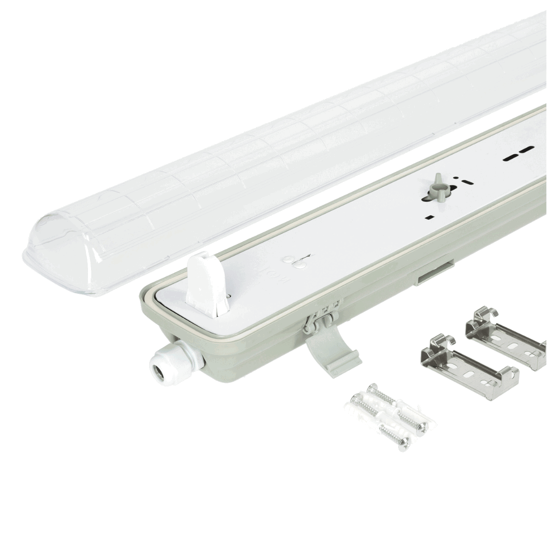 LED Armatur | 120cm | IP65 | 4000K | 2880lm | 18W | Single LED Armatur