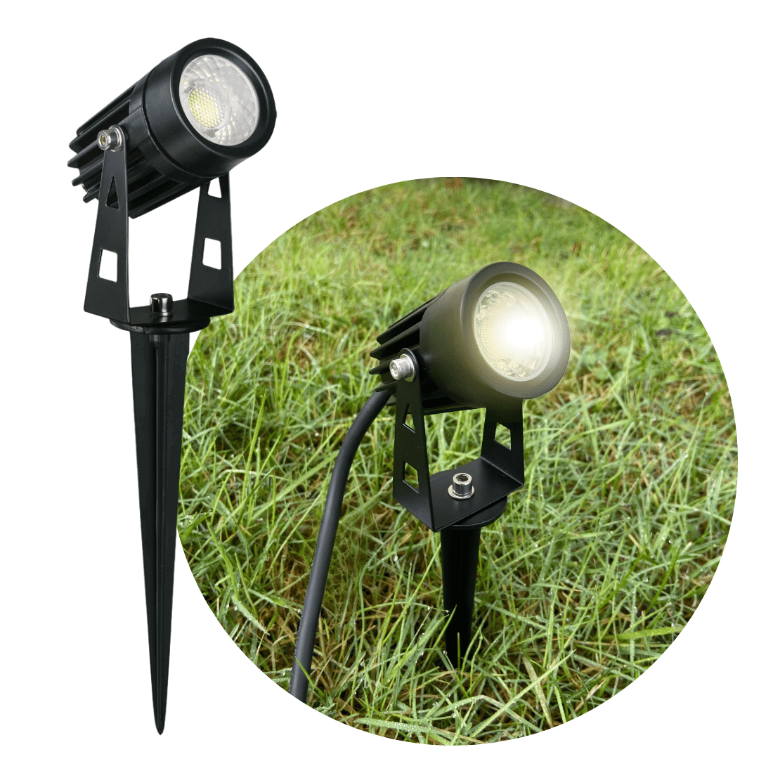 Havespot LED - Udendørslampe - 3W - 4500K - 180lm - IP65