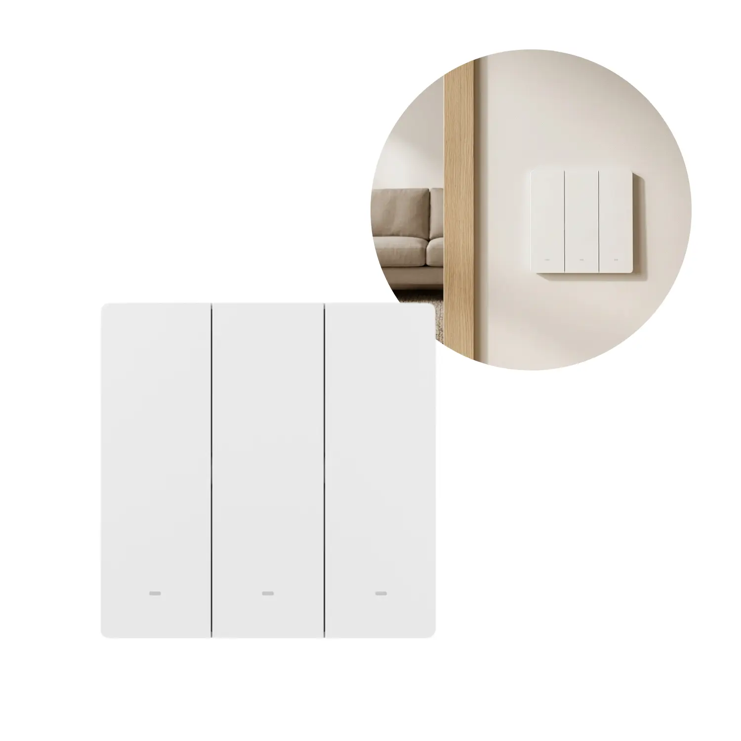 Sonoff Switch ZBM5 | Zigbee 3.0 | 3 Kanäle | Intelligente Wandsteckdose
