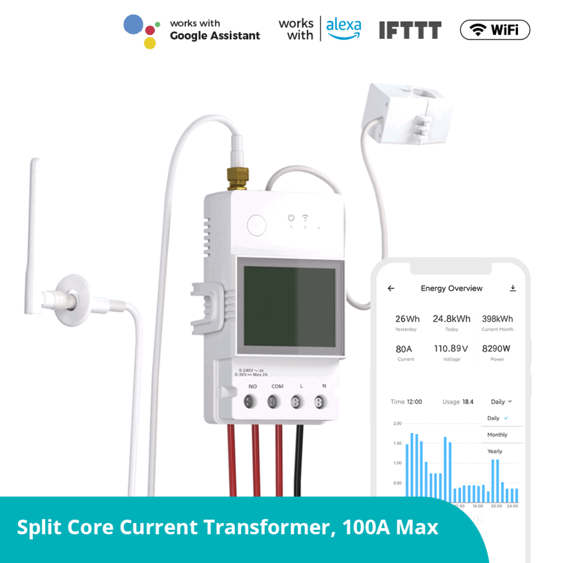 Sonoff POW Ring | WiFi Switch | WiFi Energimätare | POWCT Sonoff POW Ring | WiFi Switch | WiFi Energimätare | POWCT