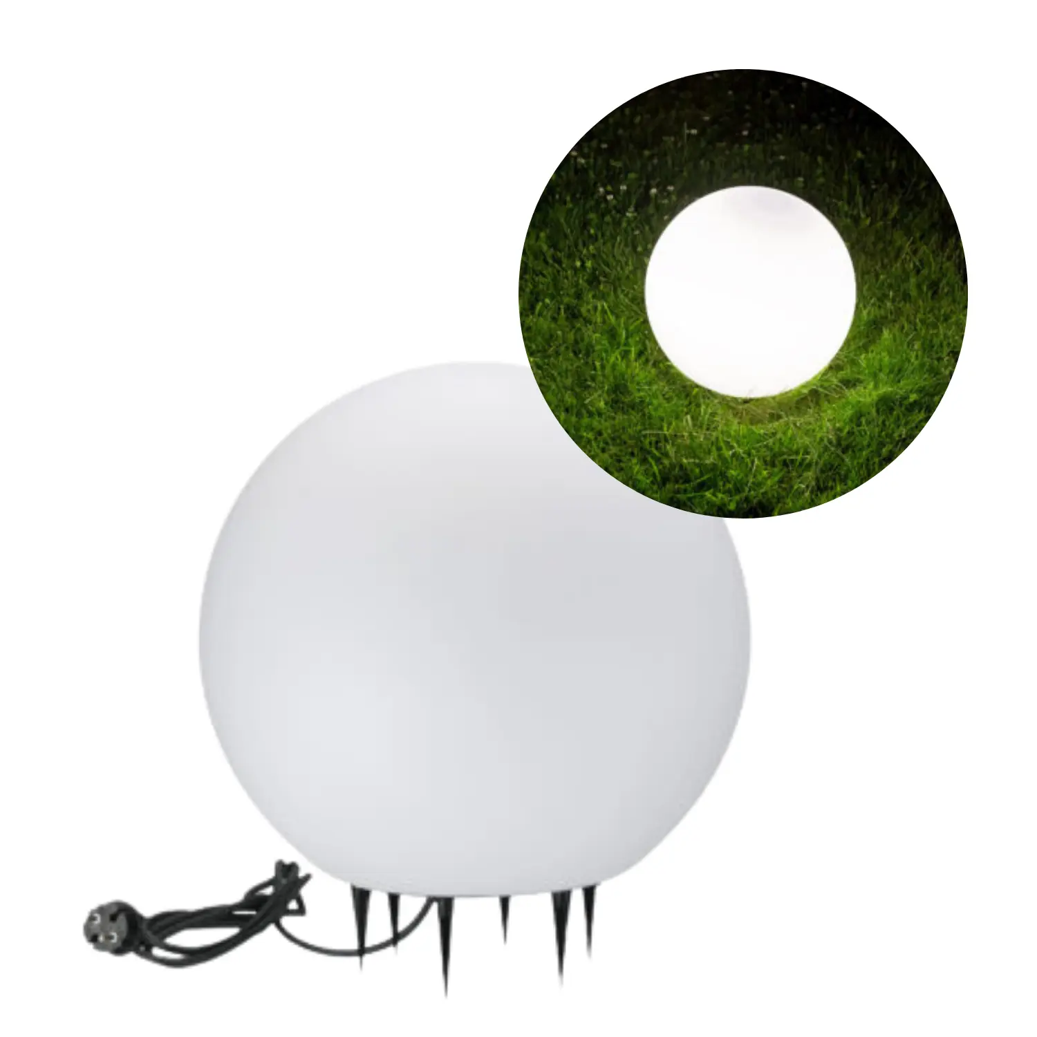 Udendørs kuglelampe | Havelampe | Ø500 | 25W