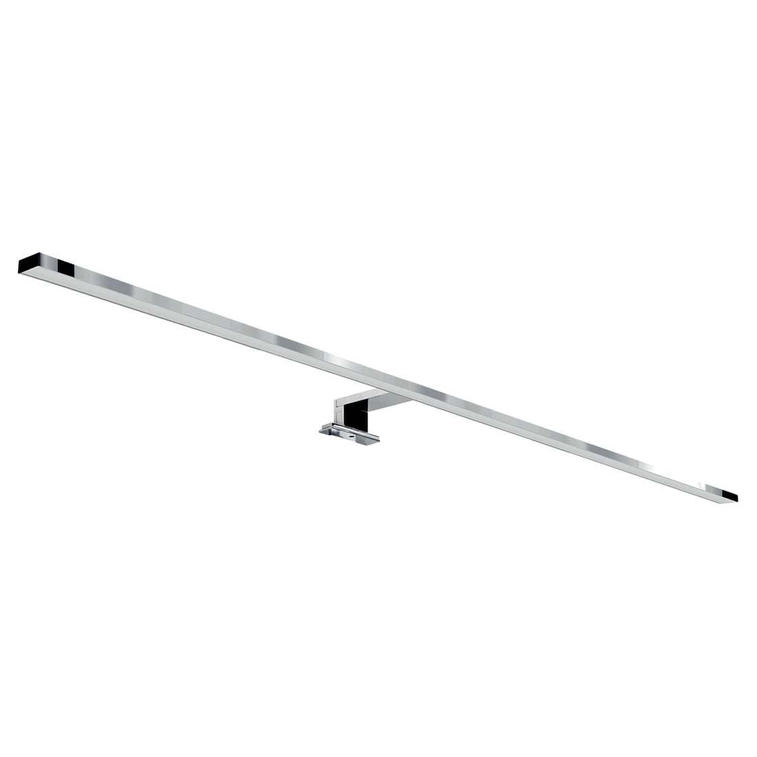 Badeværelsesbelysning | Spejlarmatur | Krom farve | Glas | LED | 90 cm | 15W | 1650 lm | IP44 | 4100K (03750)